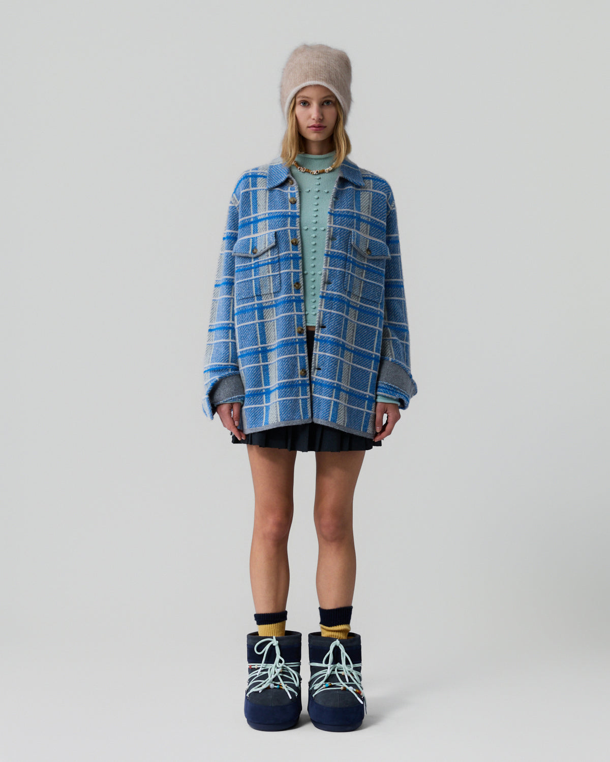 Plaid Work Shirt - Twilight Combo