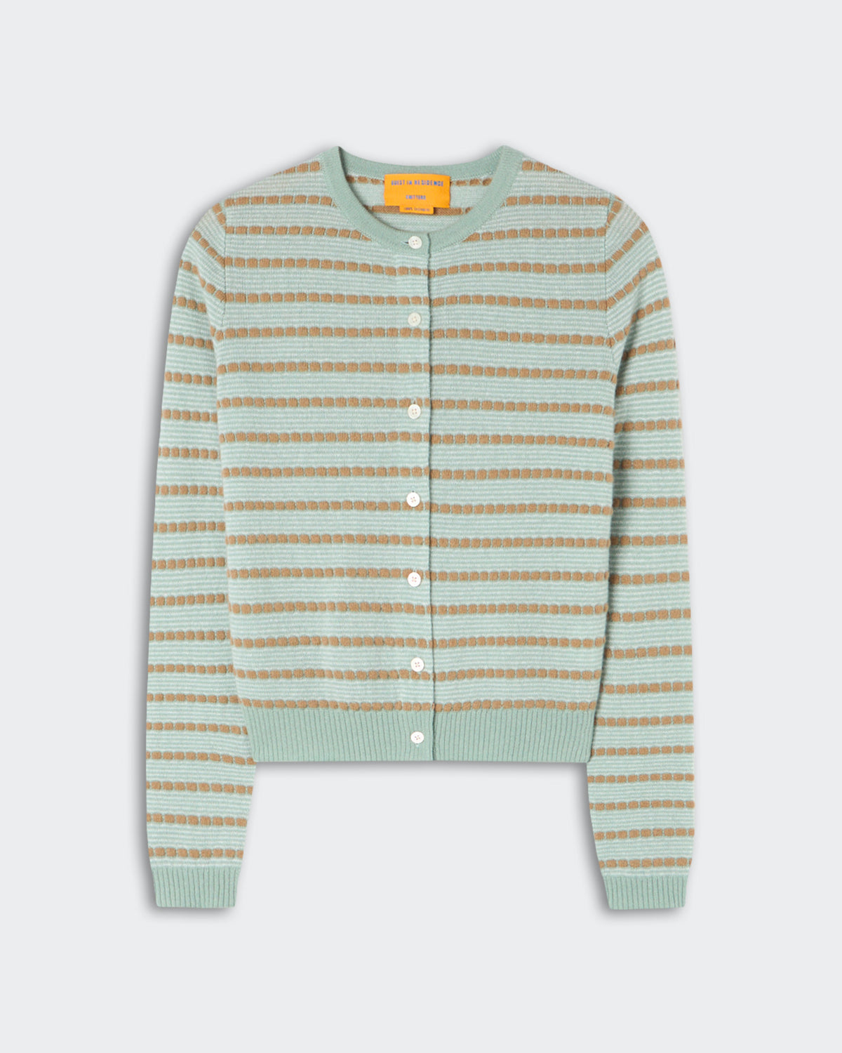 Pebble Stripe Jane Cardigan - Sage Brush Combo