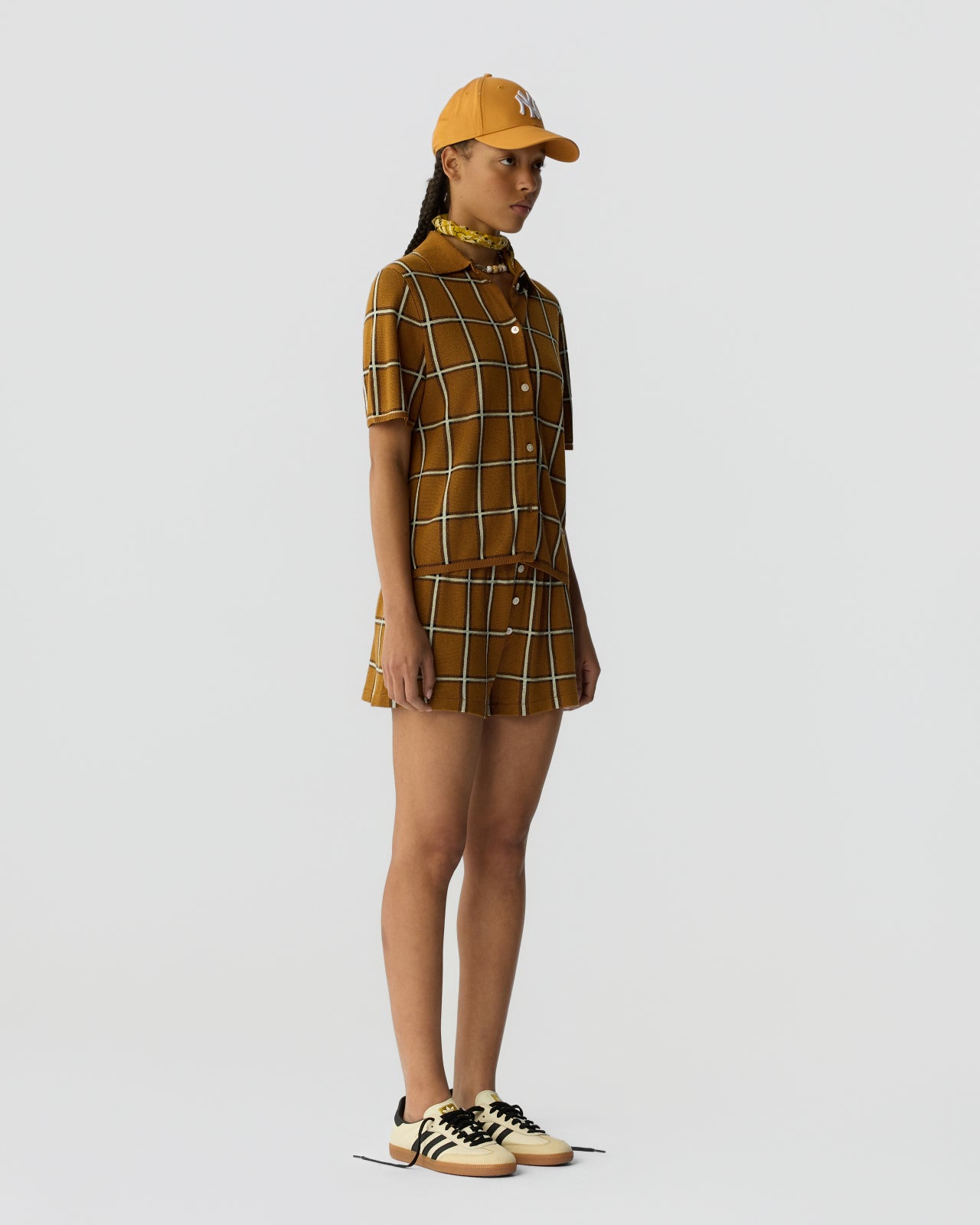 Picnic Plaid Short - Suede Combo