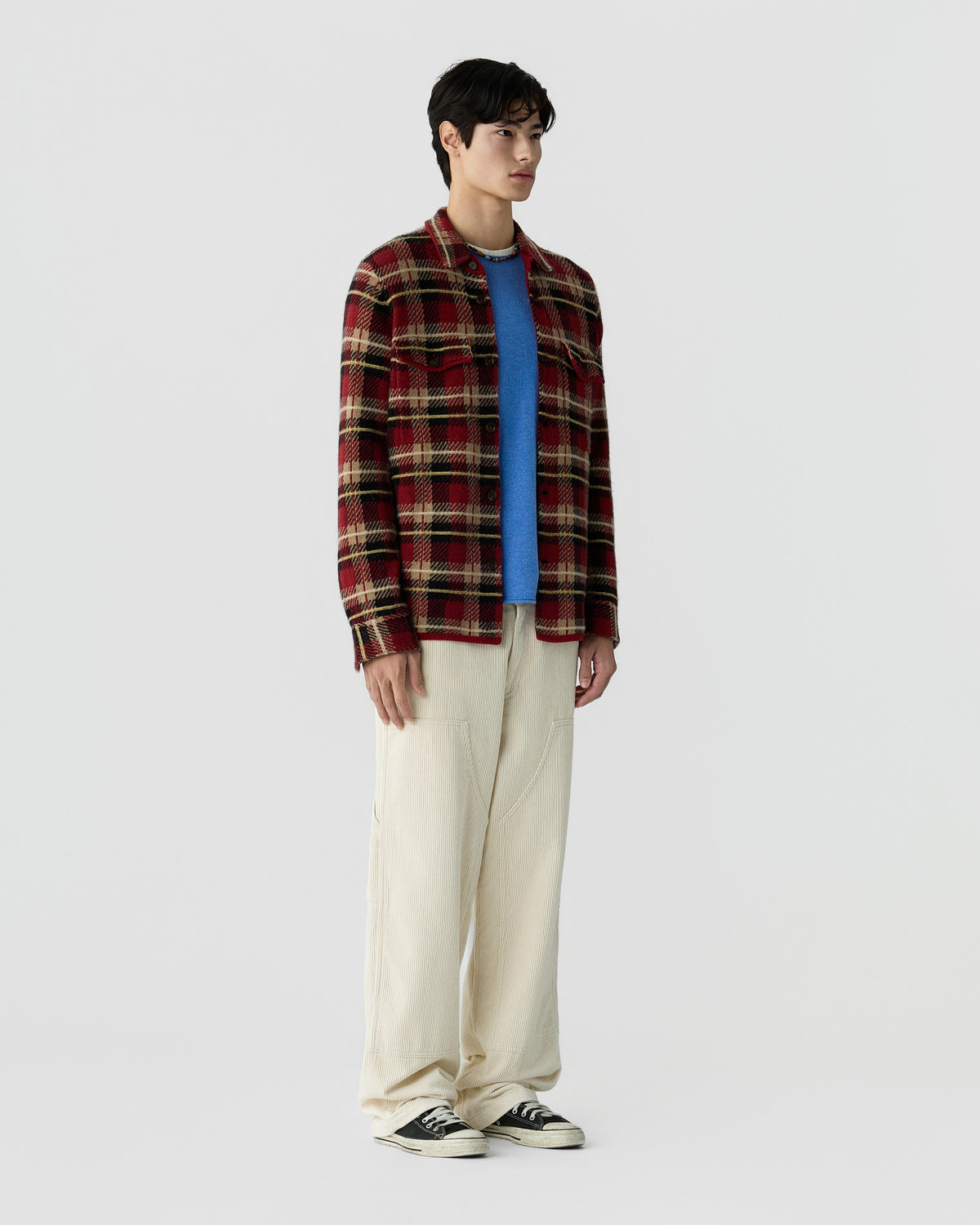 Plaid Work Shirt - Carmine Combo