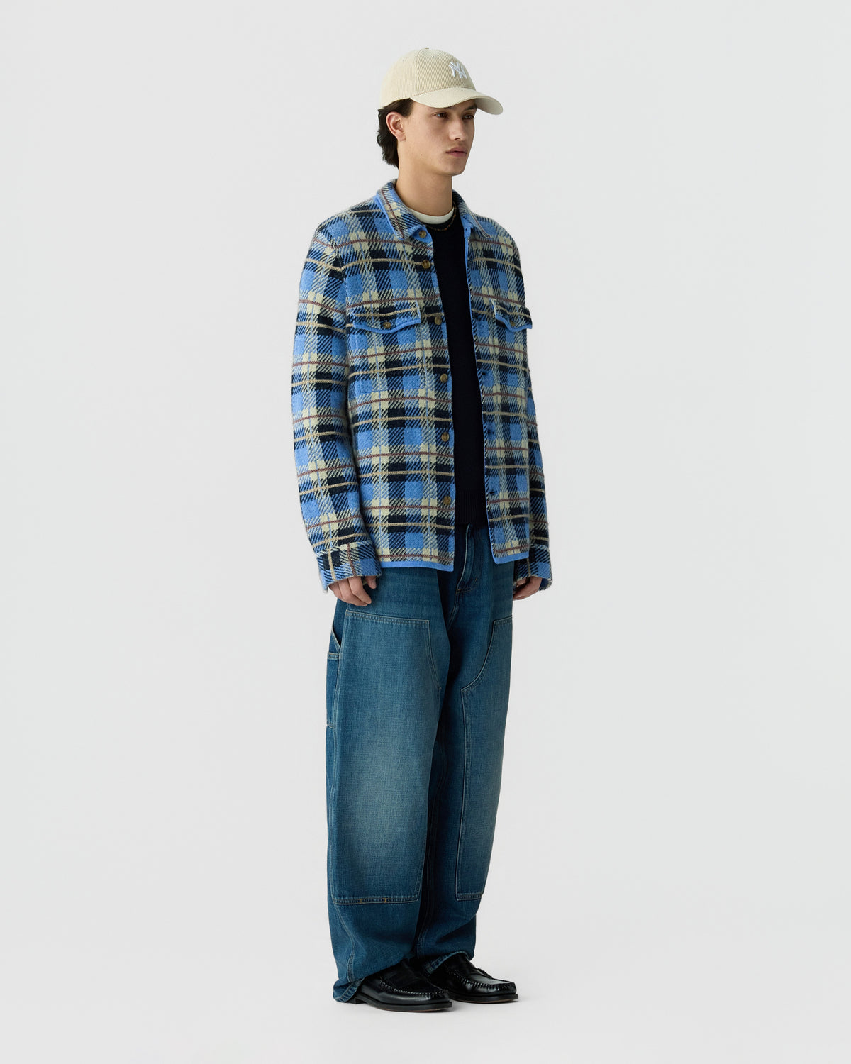 Plaid Work Shirt - Delft Blue Combo