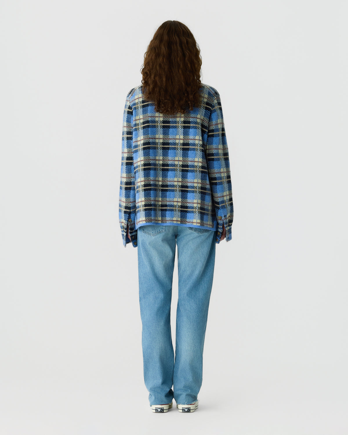Plaid Work Shirt - Delft Blue Combo