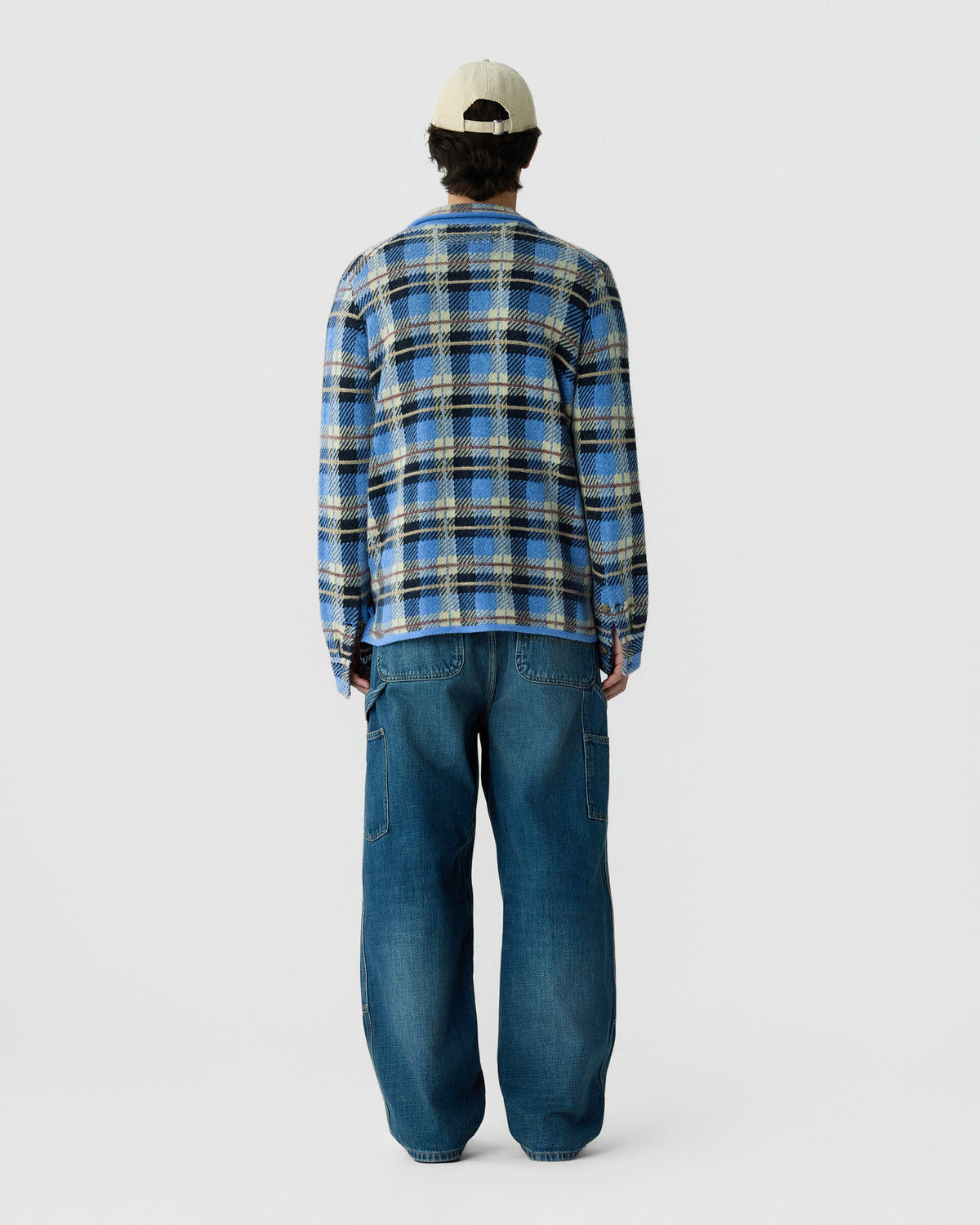 Plaid Work Shirt - Delft Blue Combo