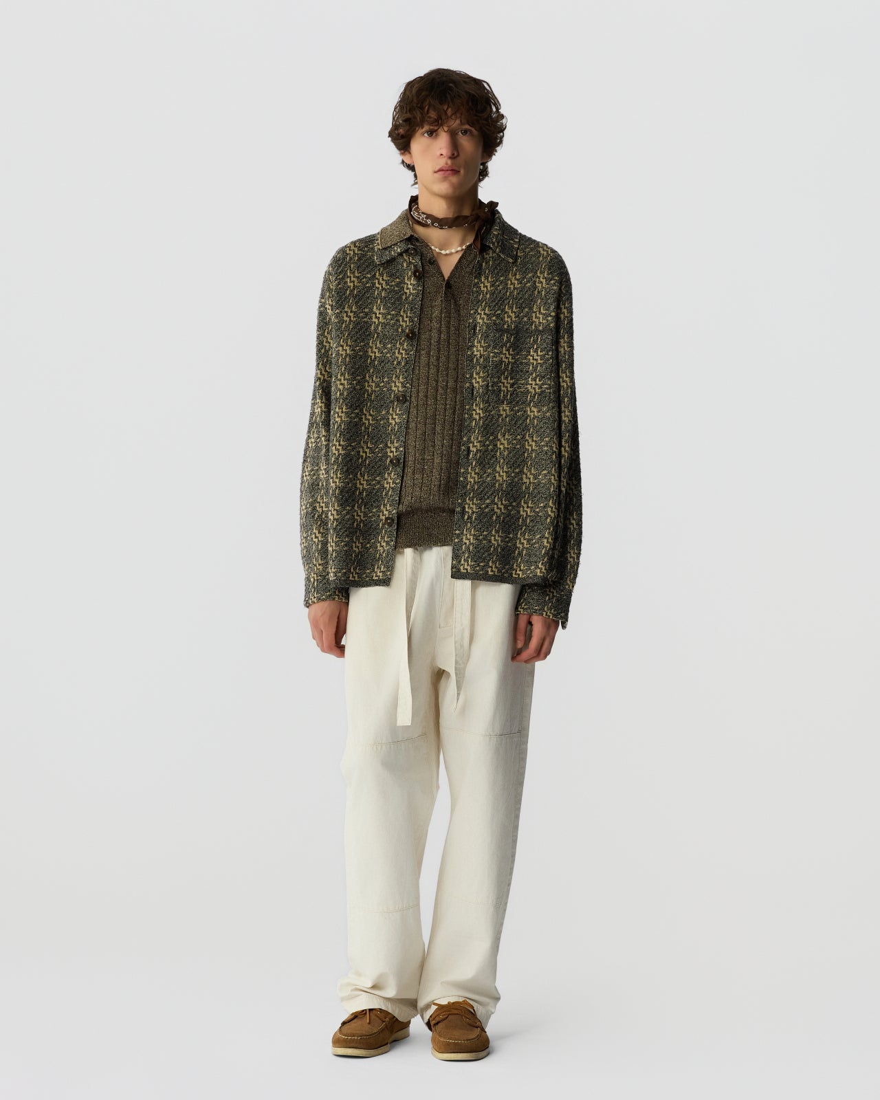 Plaid Work Shirt - Black Combo Guest In Residence Plaid Work Shirt - Black Combo Guest In Residence