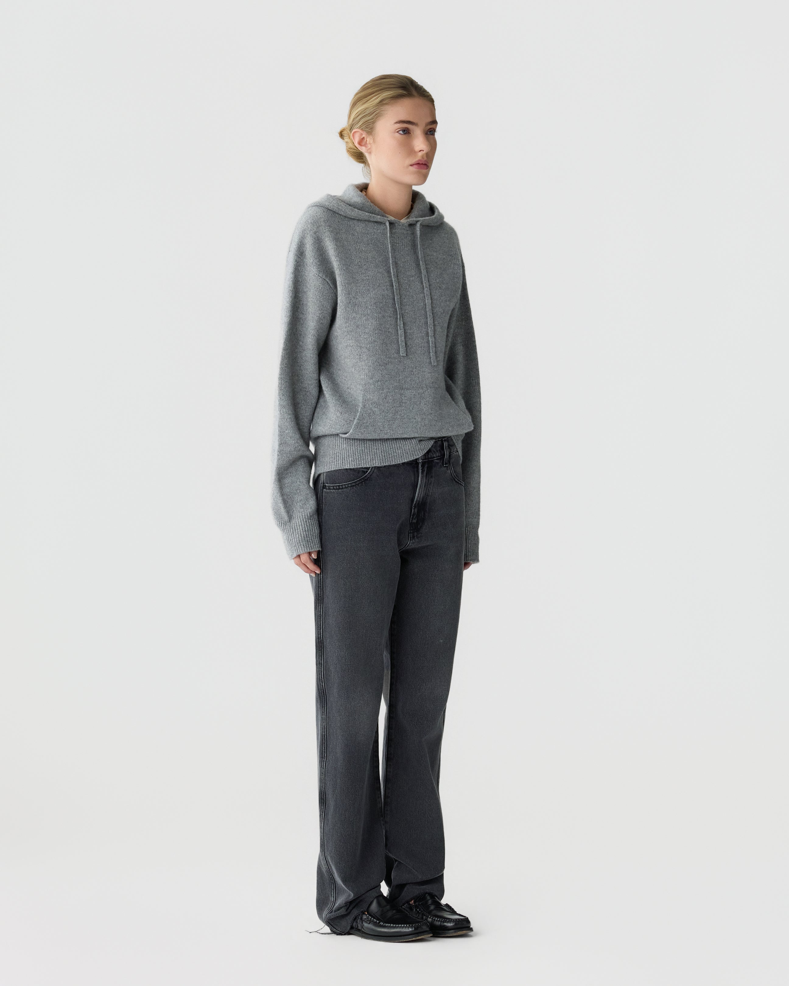 Pullover Hoodie - Heather Grey – Guest In Residence
