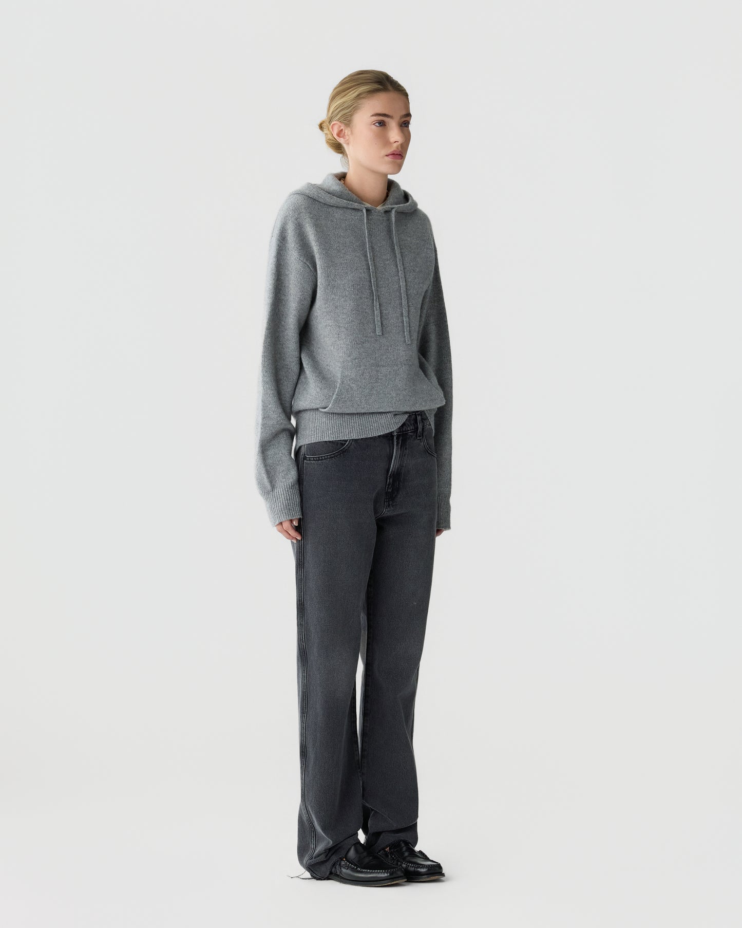 Pullover Hoodie - Heather Grey
