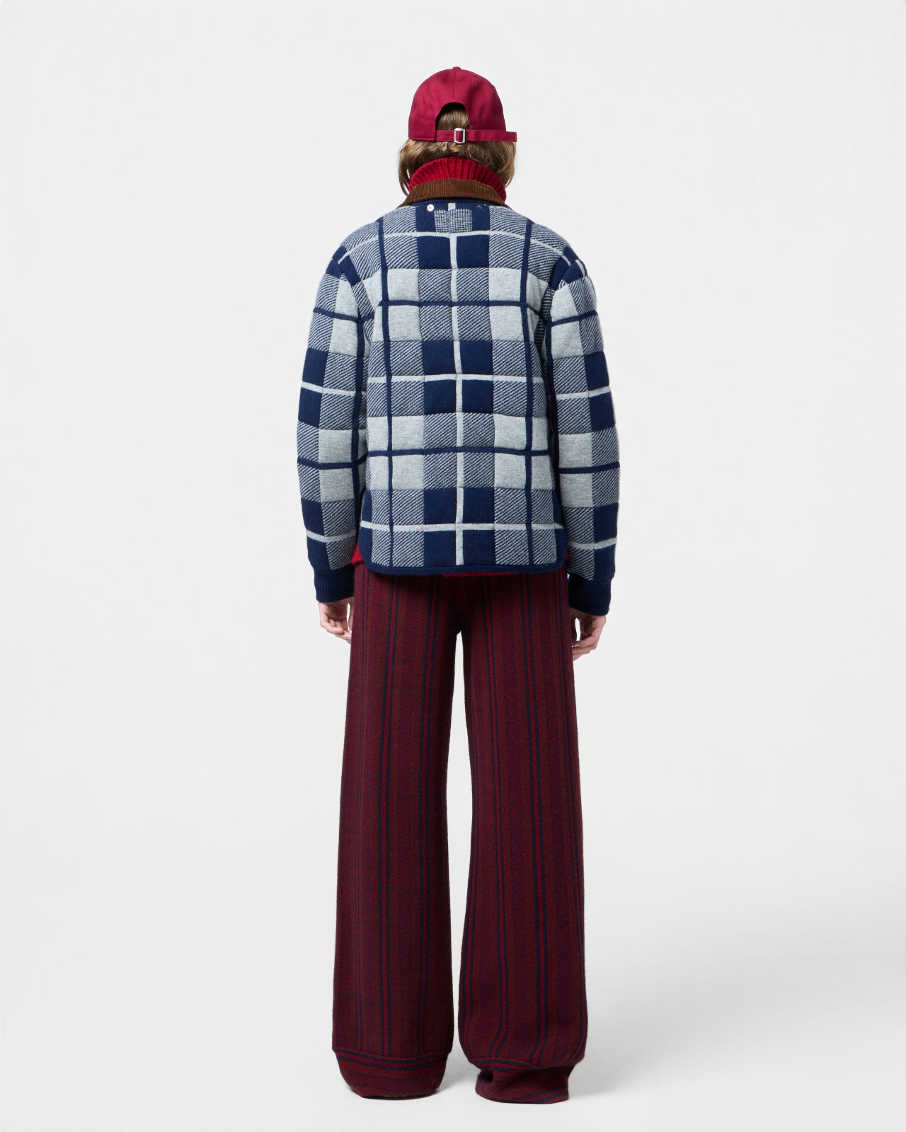 Quilted Plaid Liner Jacket - Midnight Combo