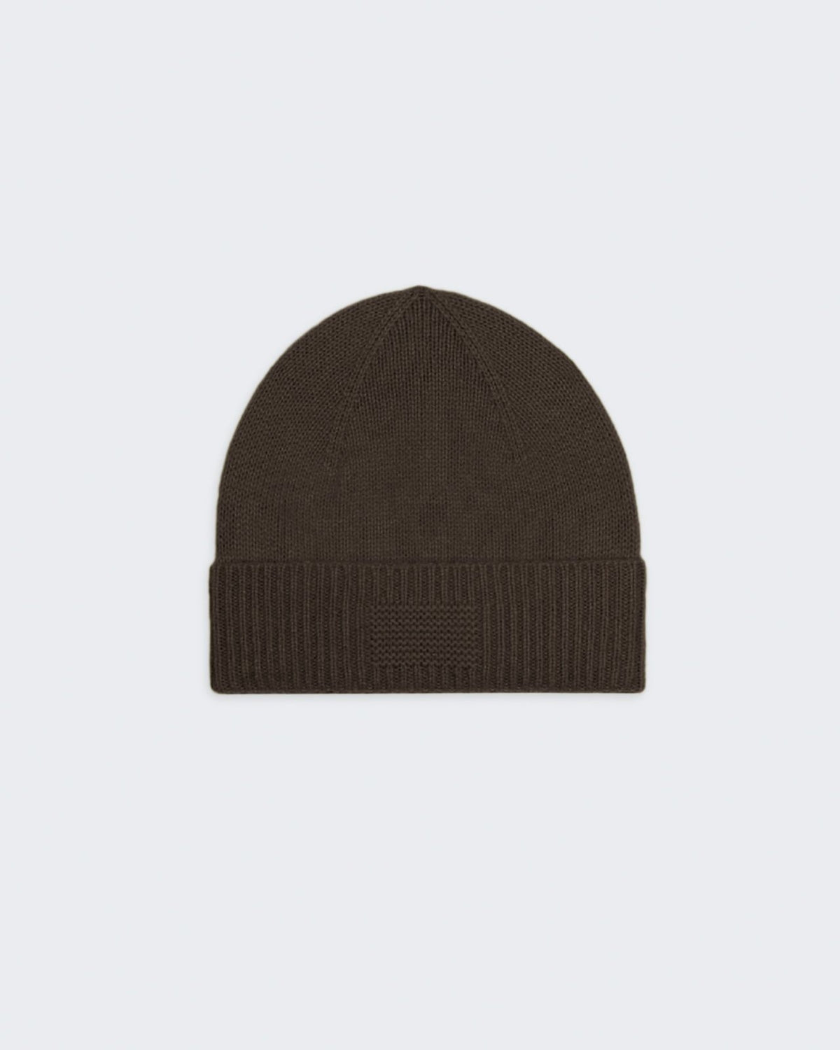 Rib Cuff Beanie - Chestnut