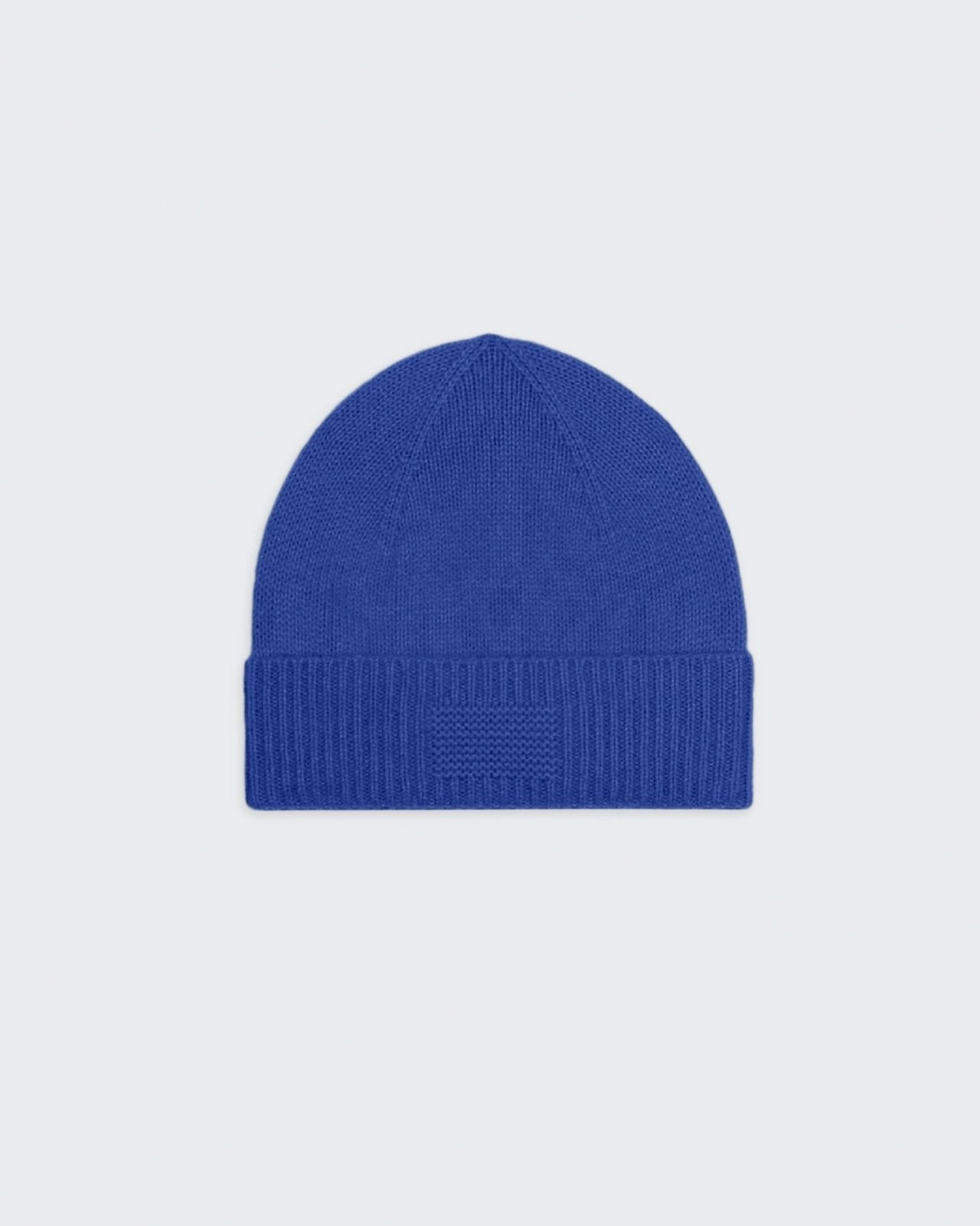 Rib Cuff Beanie - Cobalt