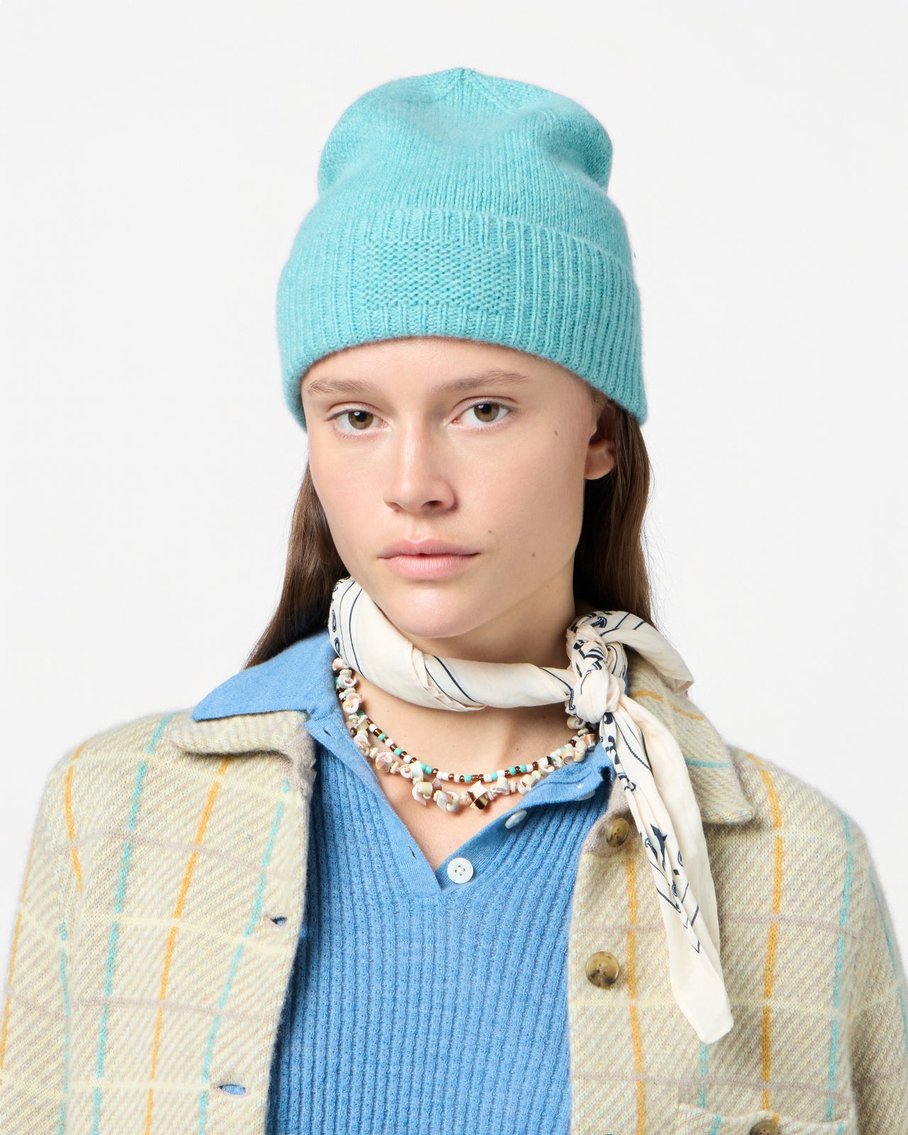 Rib Cuff Beanie - Glacier