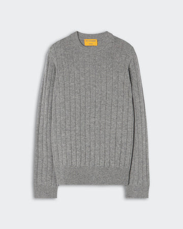 Rib Allday Crew - Heather Grey