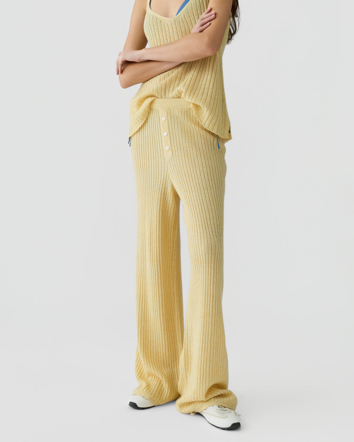 Rib Everywear Pant - Butter