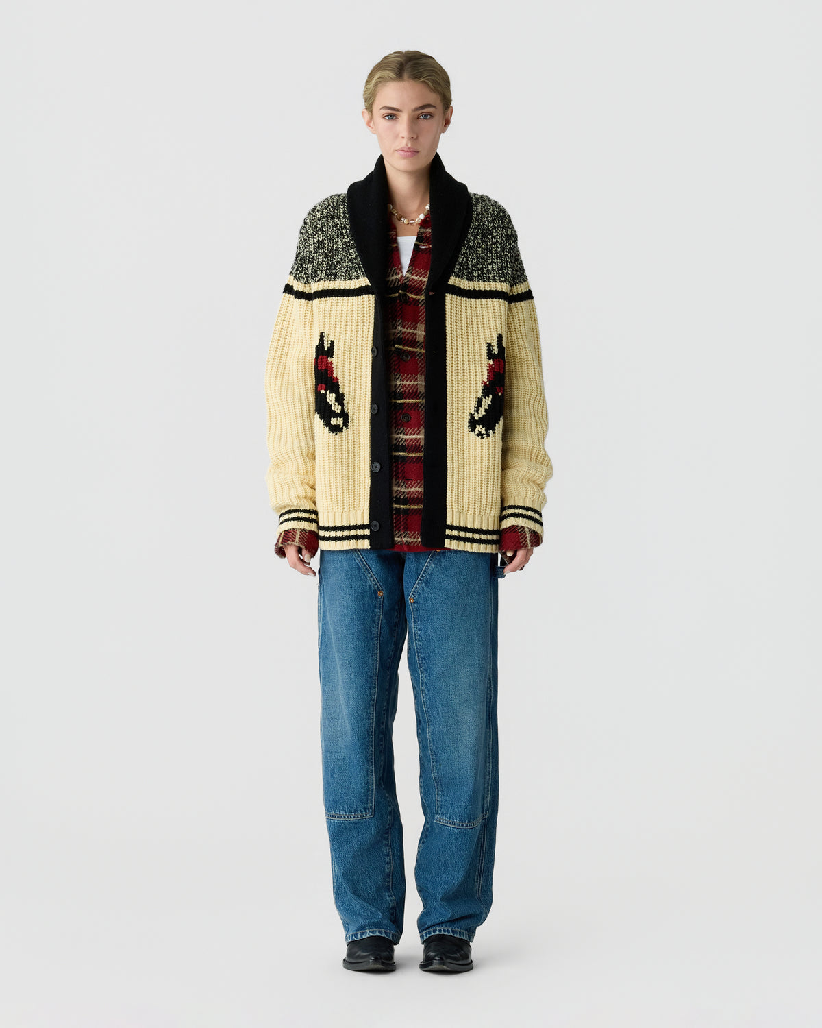 Rodeo Cardigan - Butter Combo
