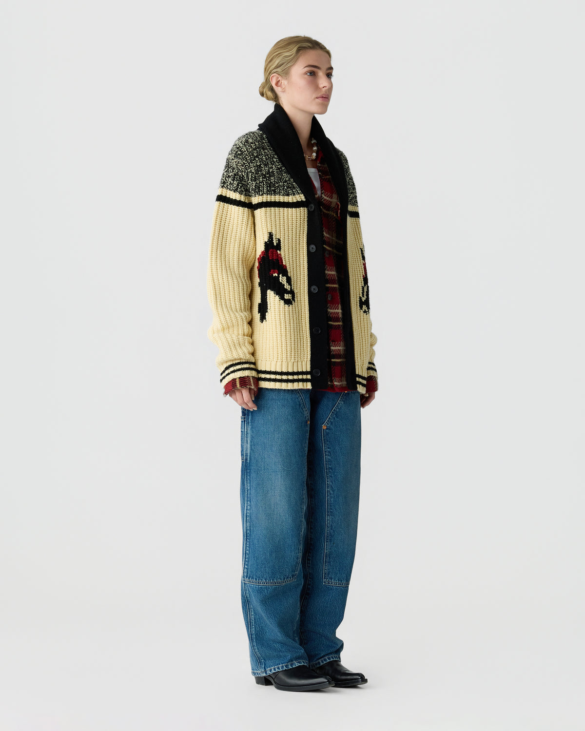 Rodeo Cardigan - Butter Combo
