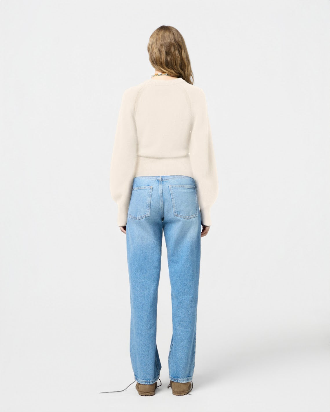 Sculpted Crew - Cream