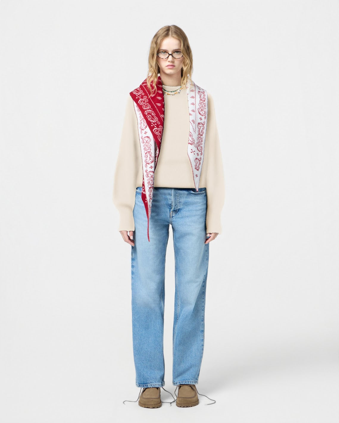 Sculpted Crew - Cream