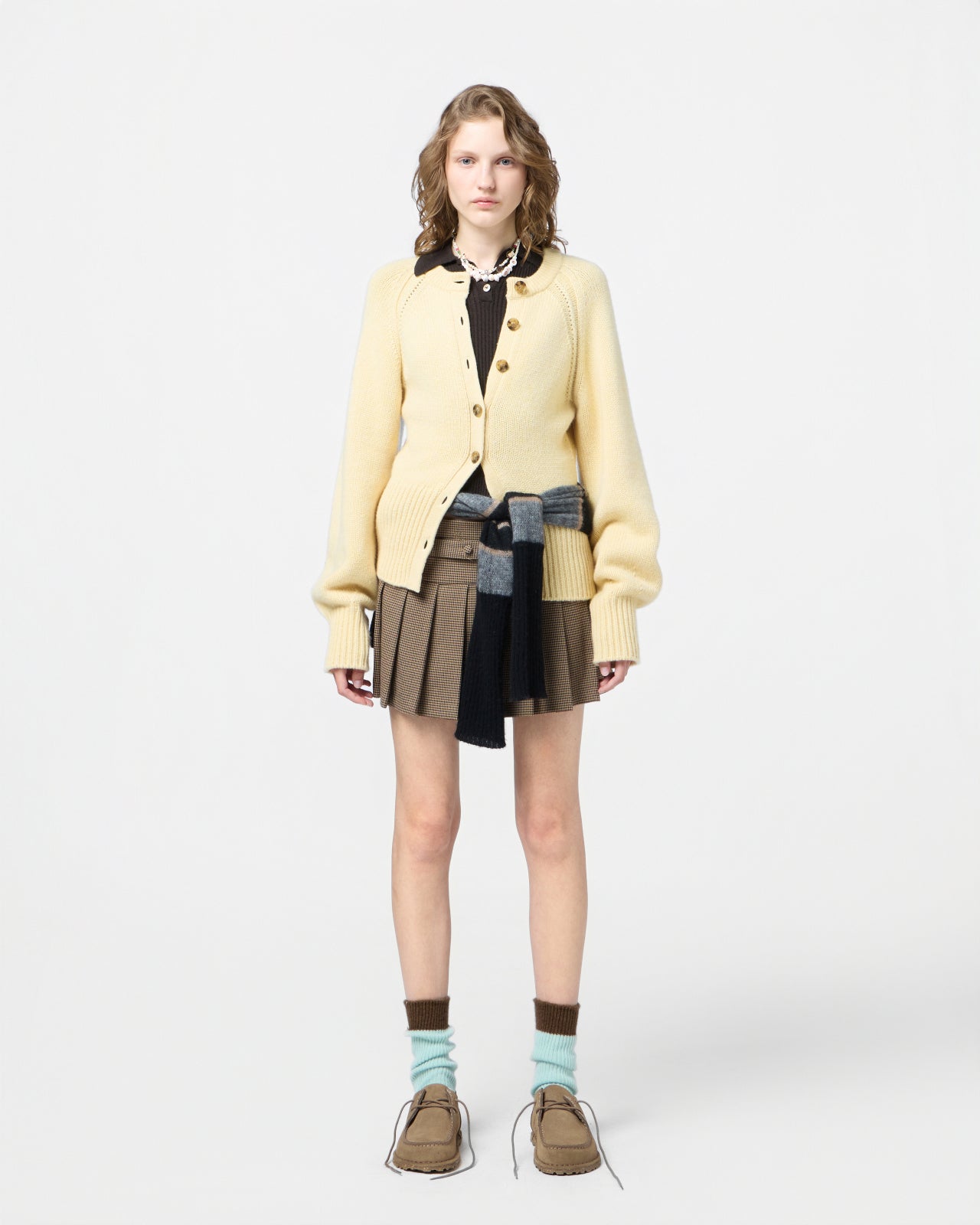 Sculpted Cardigan - Butter