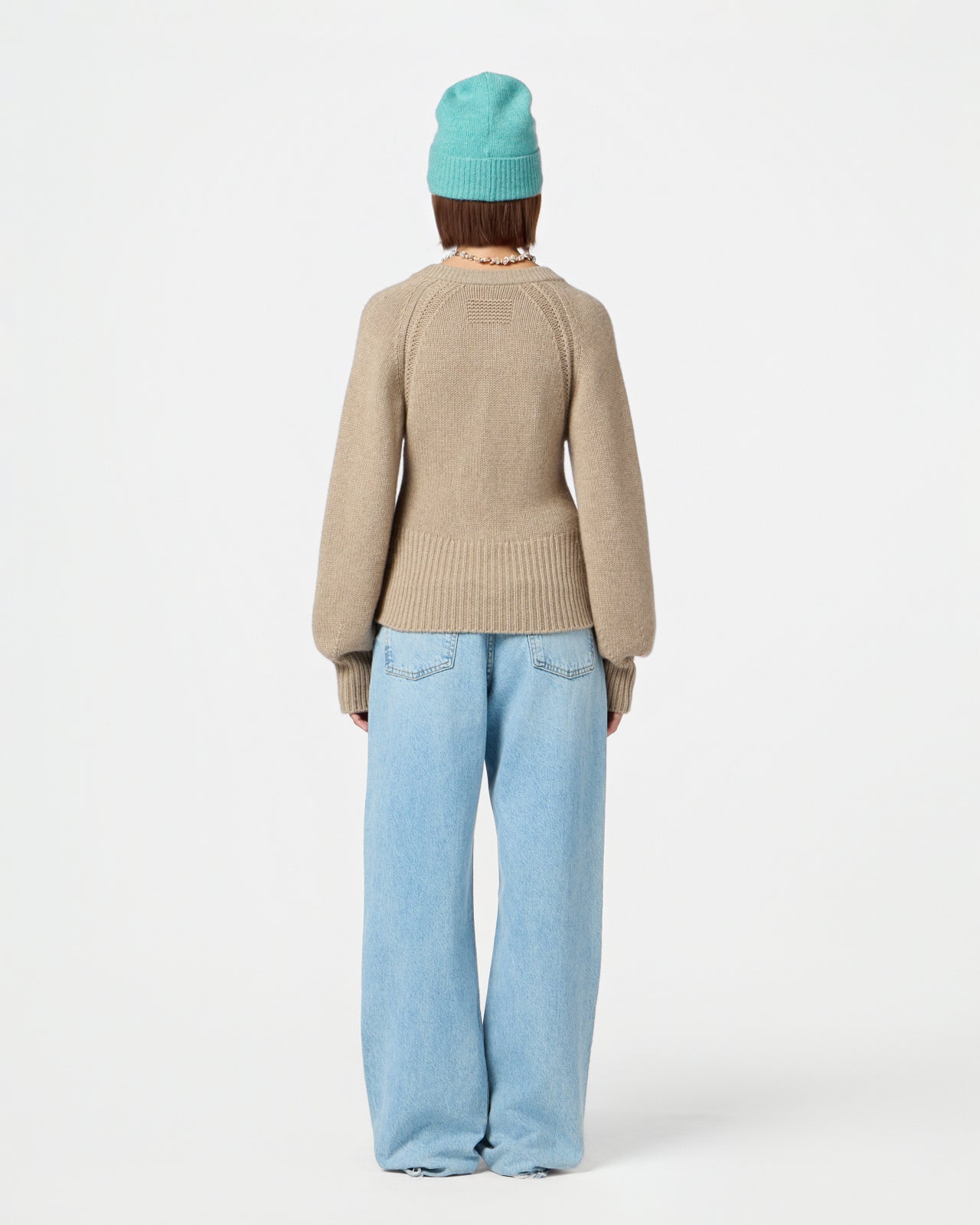 Sculpted Cardigan - Taupe