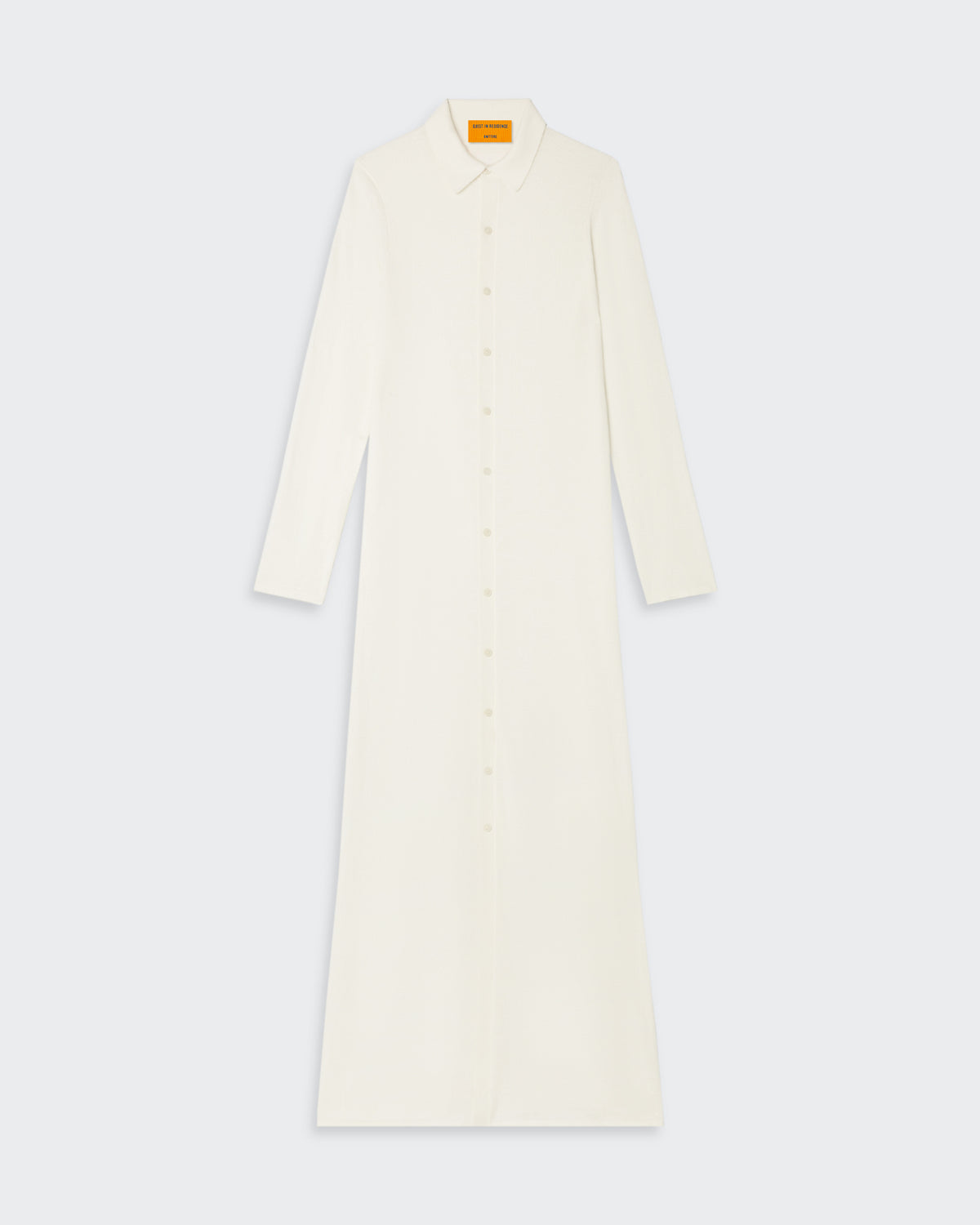 Showtime Shirt Dress In Silk/Linen - Cream