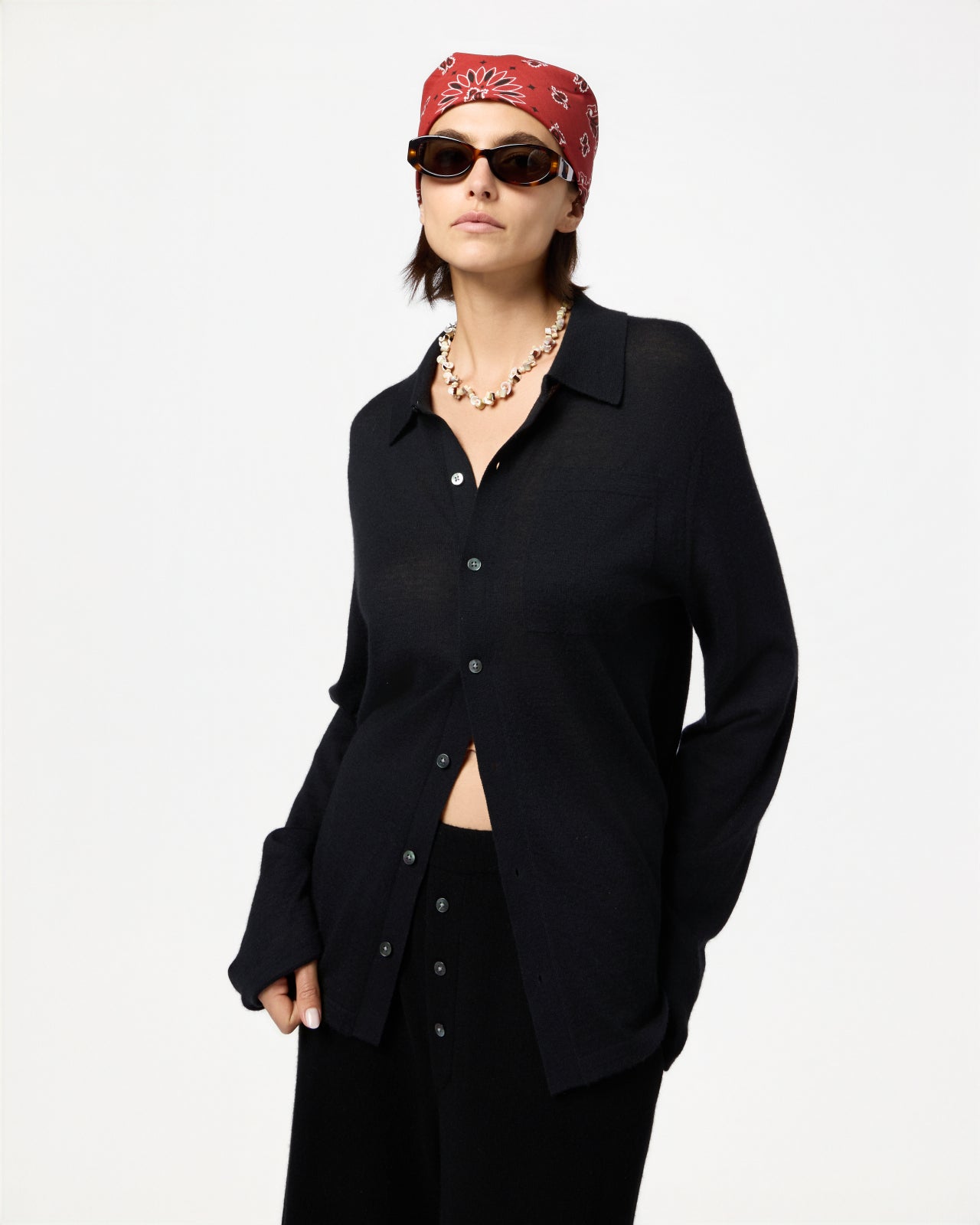 Showtime Shirt - Black Guest In Residence Showtime Shirt - Black Guest In Residence