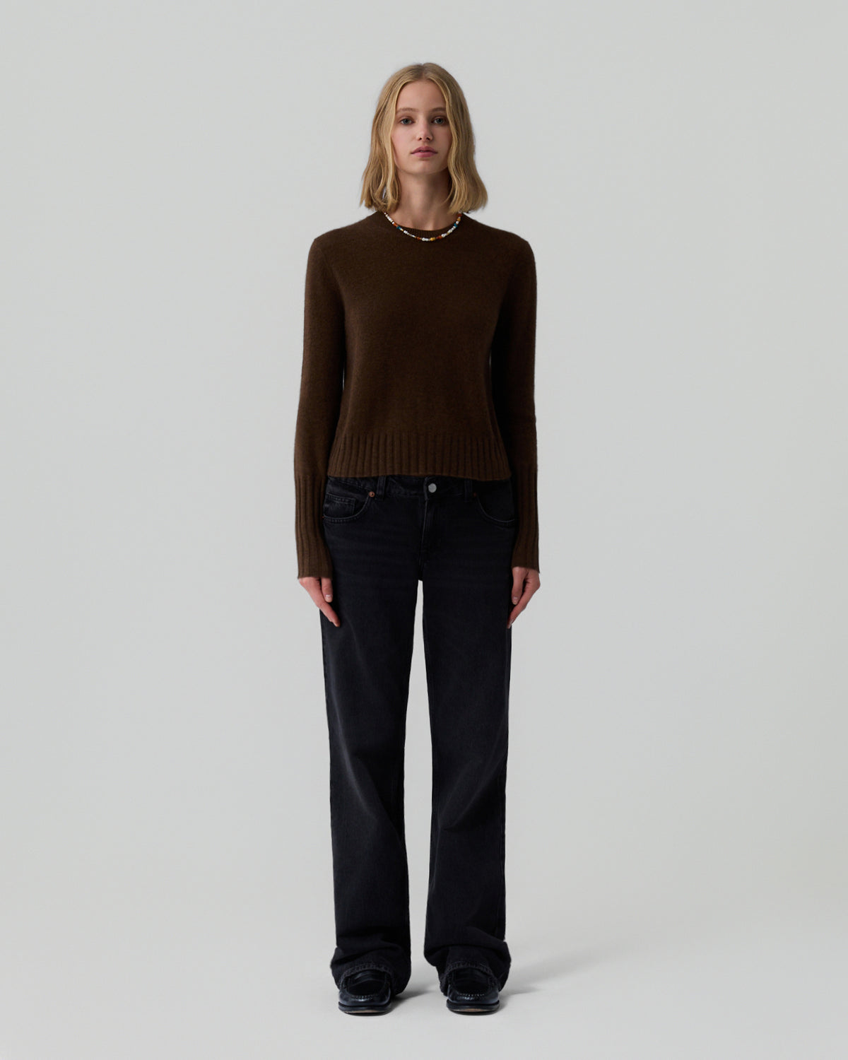 Shrunken Crew - Chestnut