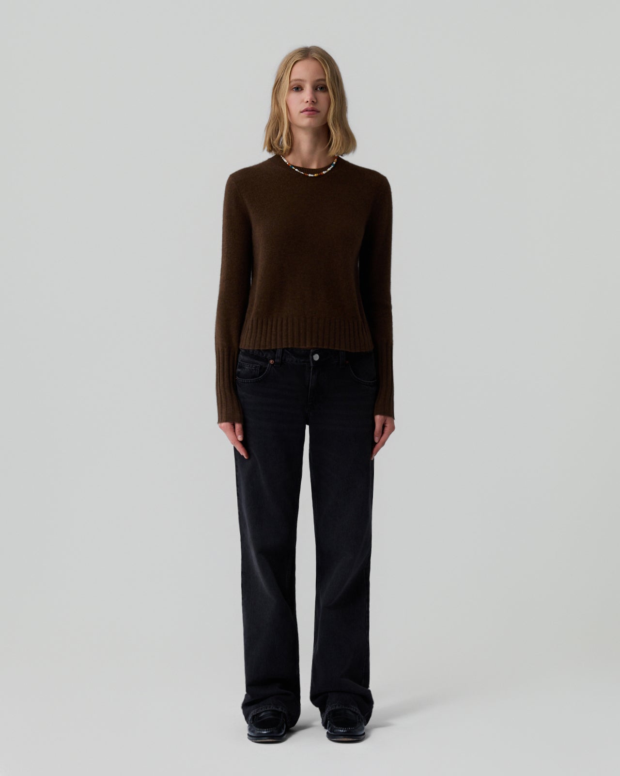 Shrunken Crew - Chestnut