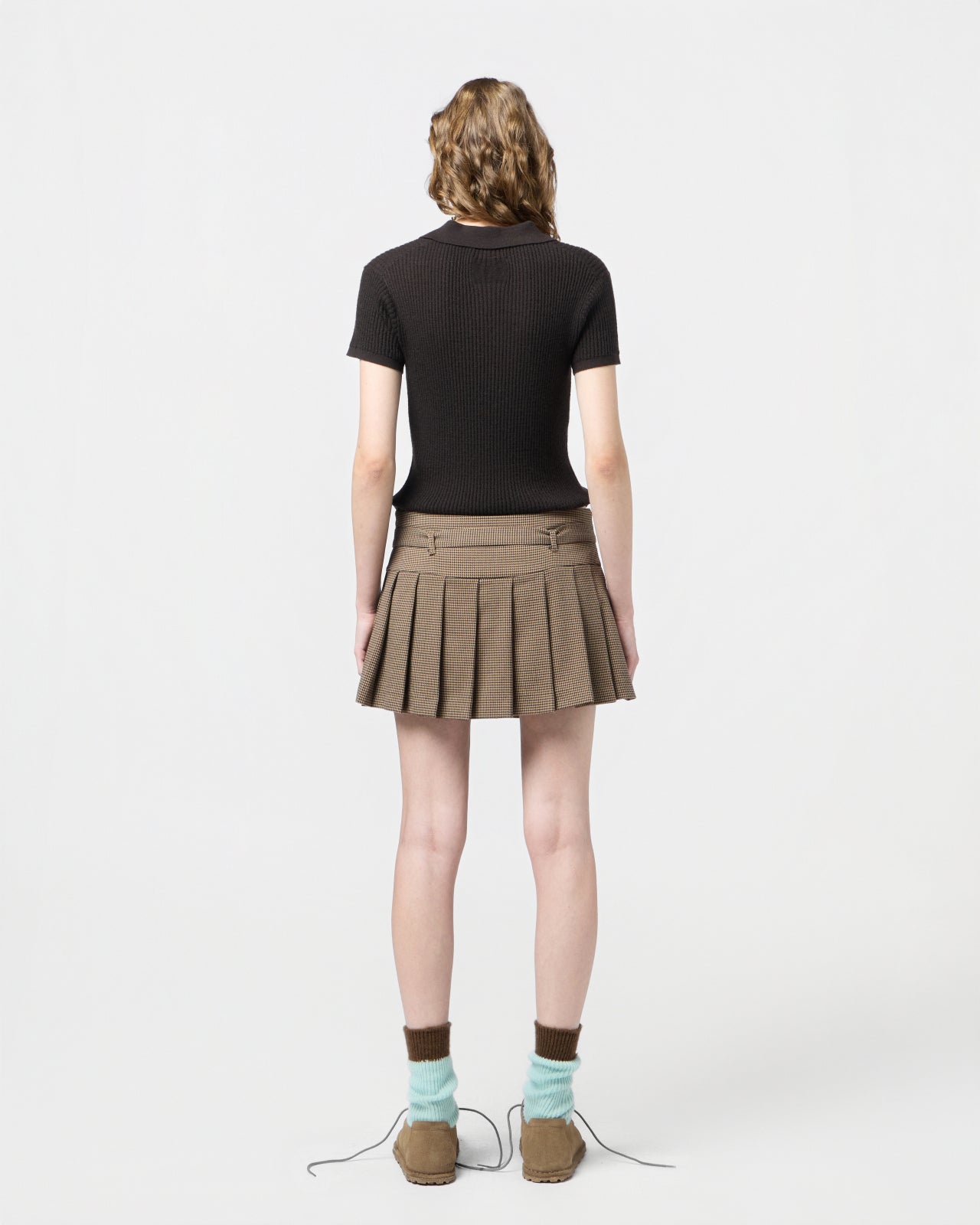 Shrunken Polo - Burnt Cocoa