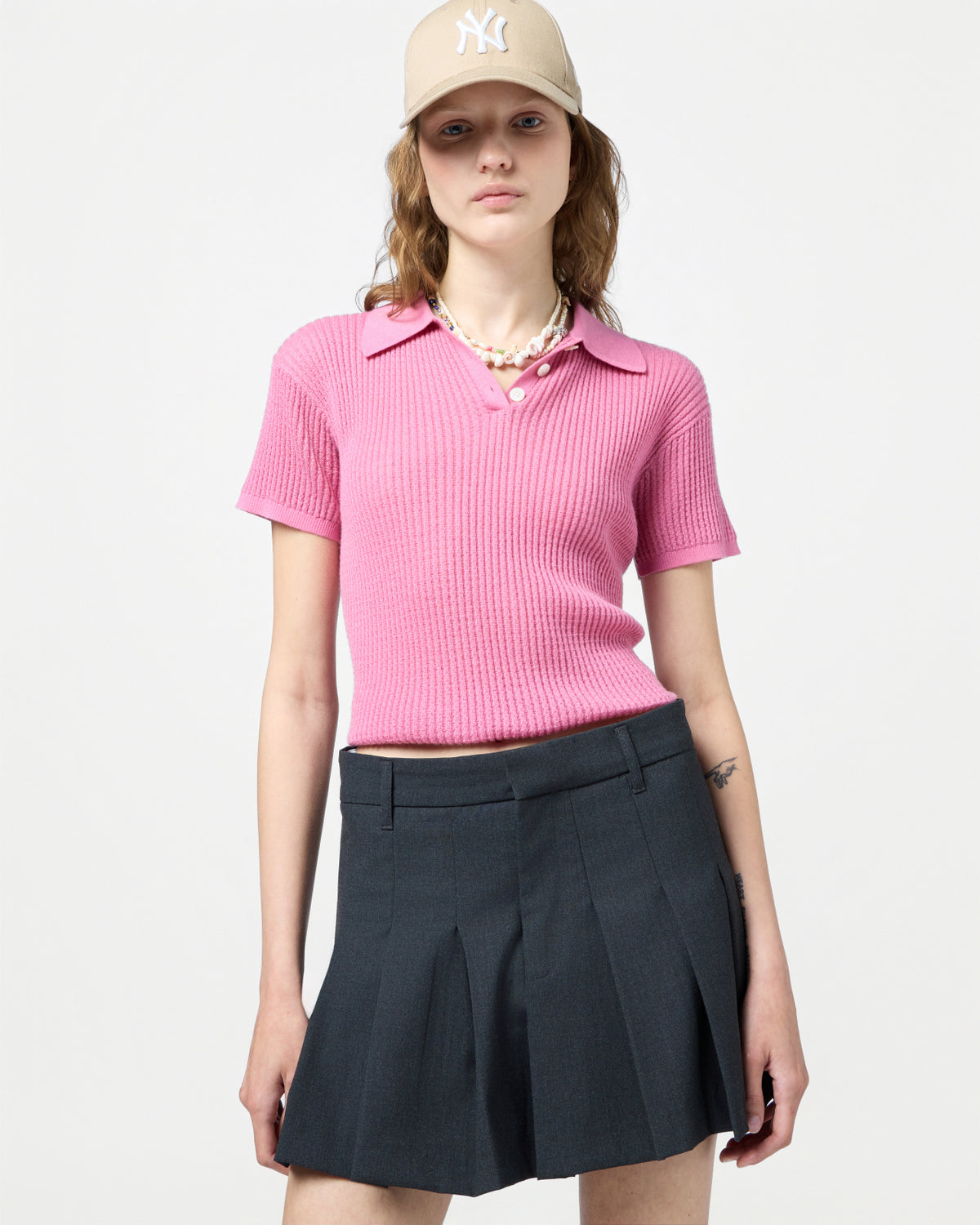 Shrunken Polo - Rose