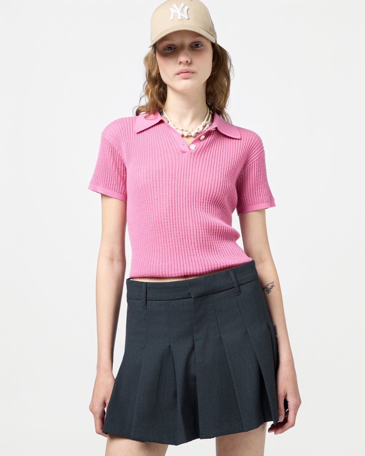 Shrunken Polo - Rose