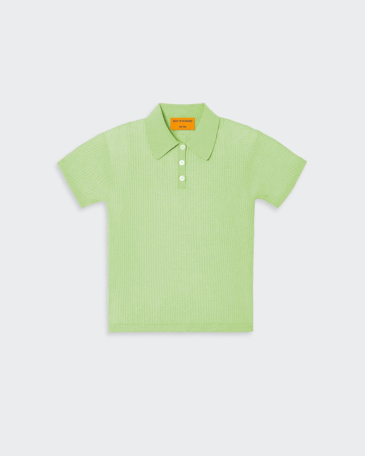 Shrunken Polo in Cashmere - Mint