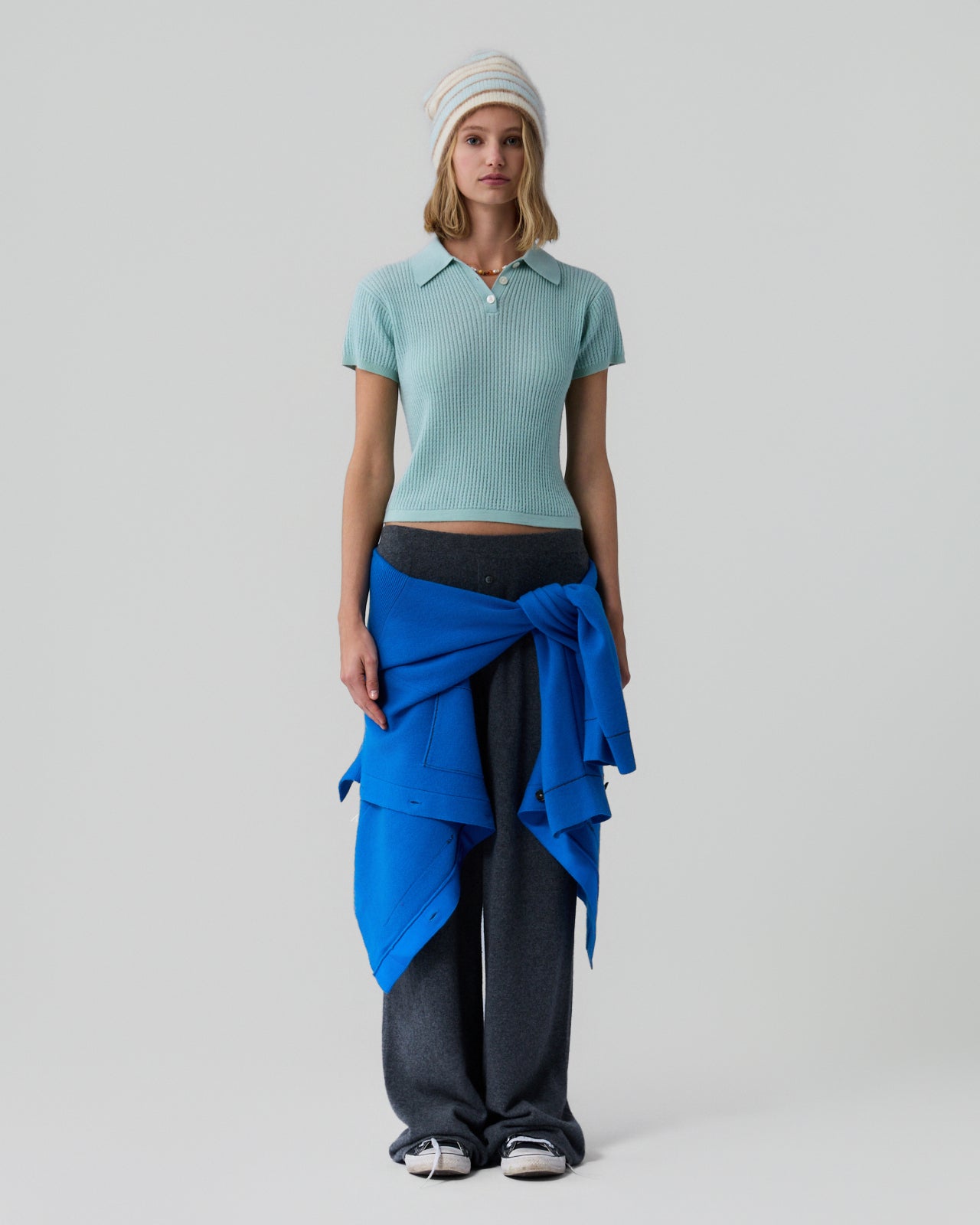 Shrunken Polo - Seaglass