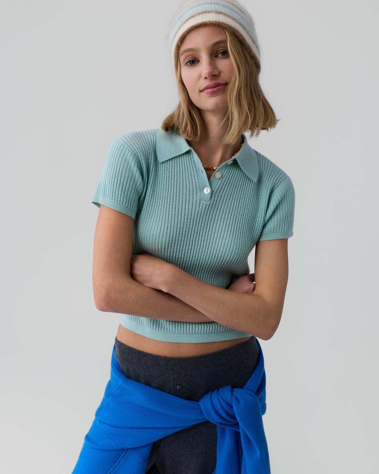 Shrunken Polo - Seaglass