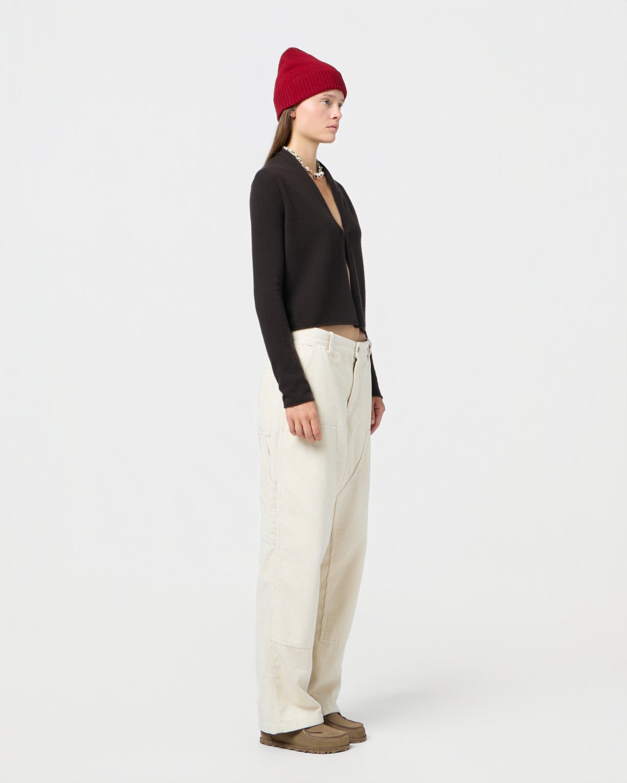 Stealth Cardigan - Burnt Cocoa