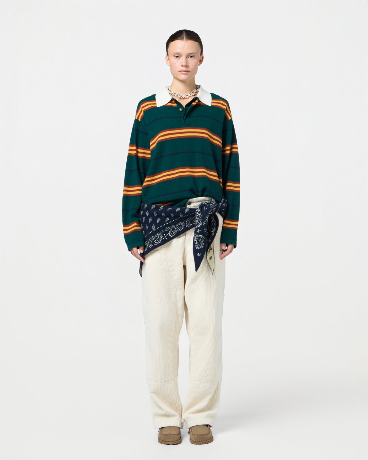 Striped Rugby - Holly Combo