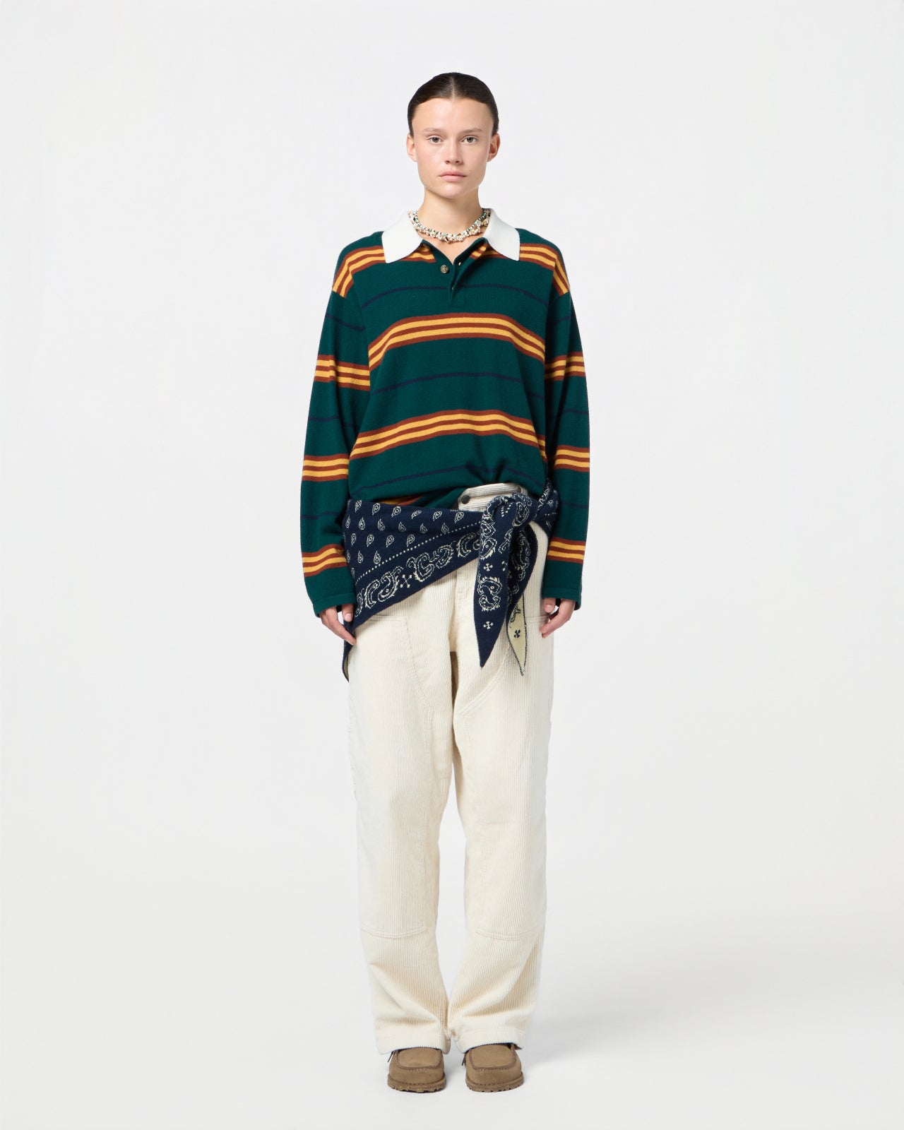 Striped Rugby - Holly Combo