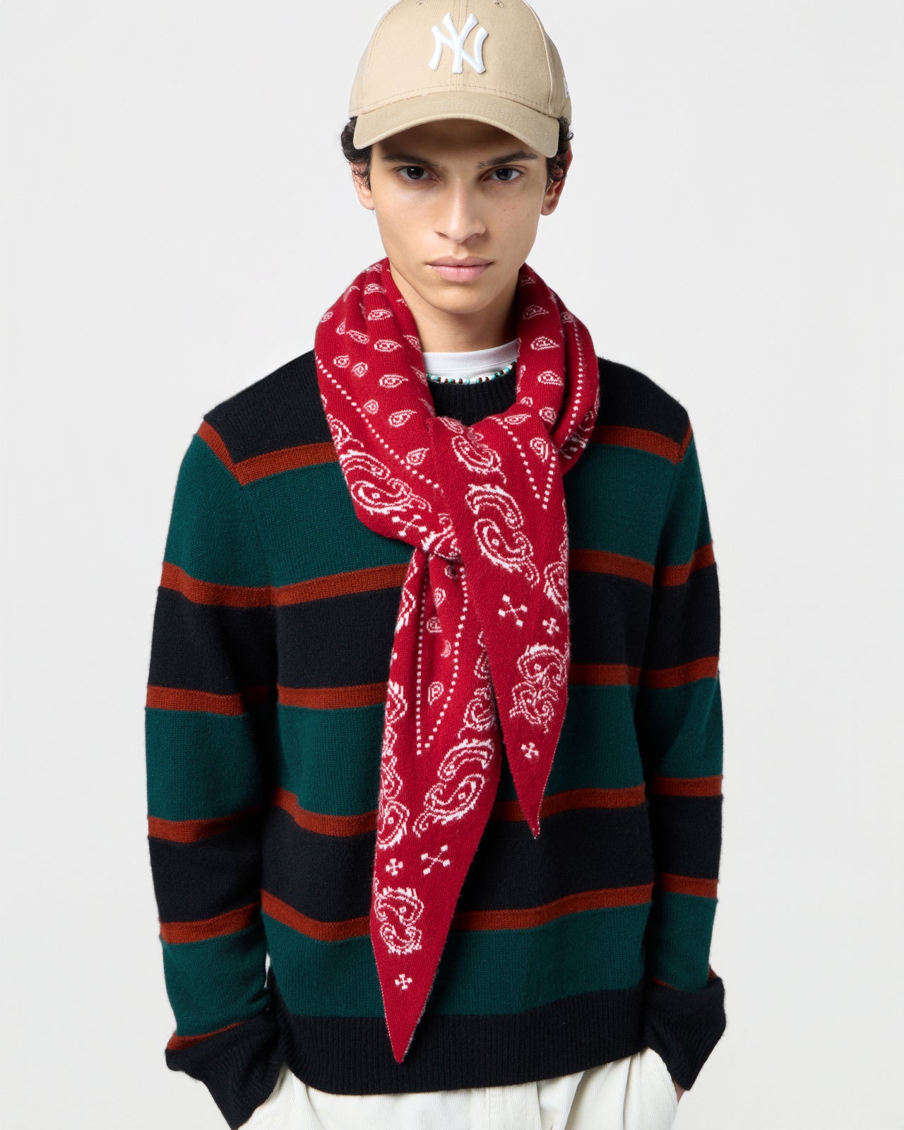 The Wild Rag - Ruby/Cream