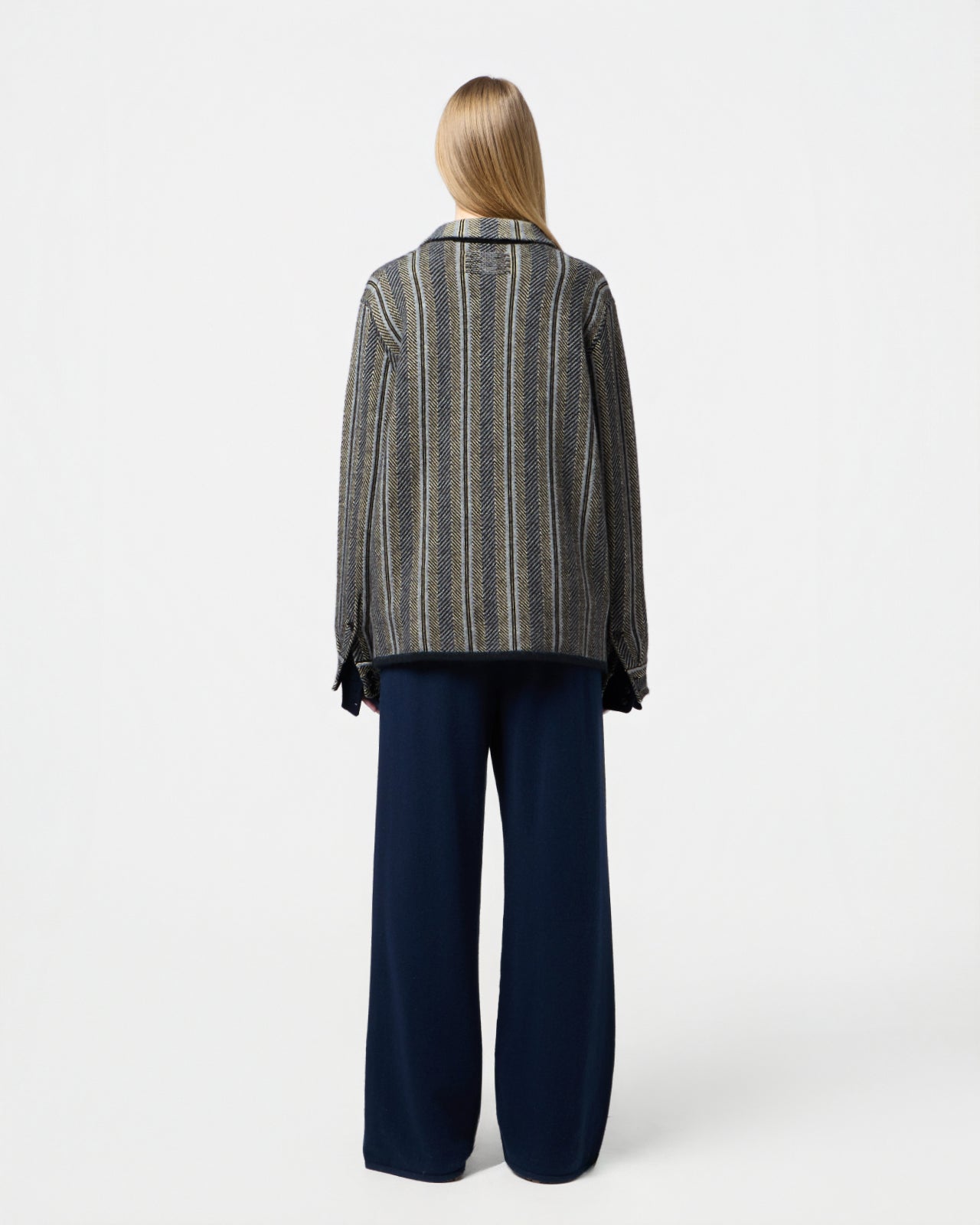 Stripe Work Shirt - Black Combo