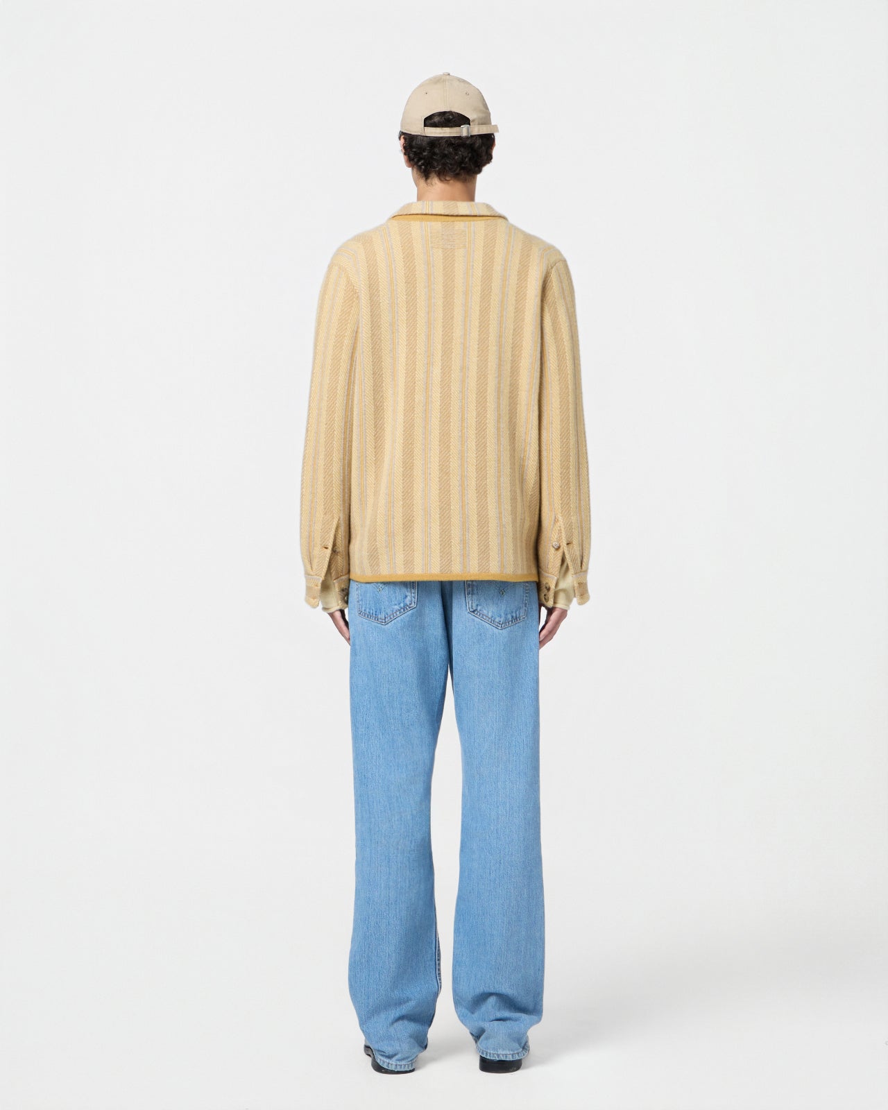 Stripe Work Shirt - Curry Combo