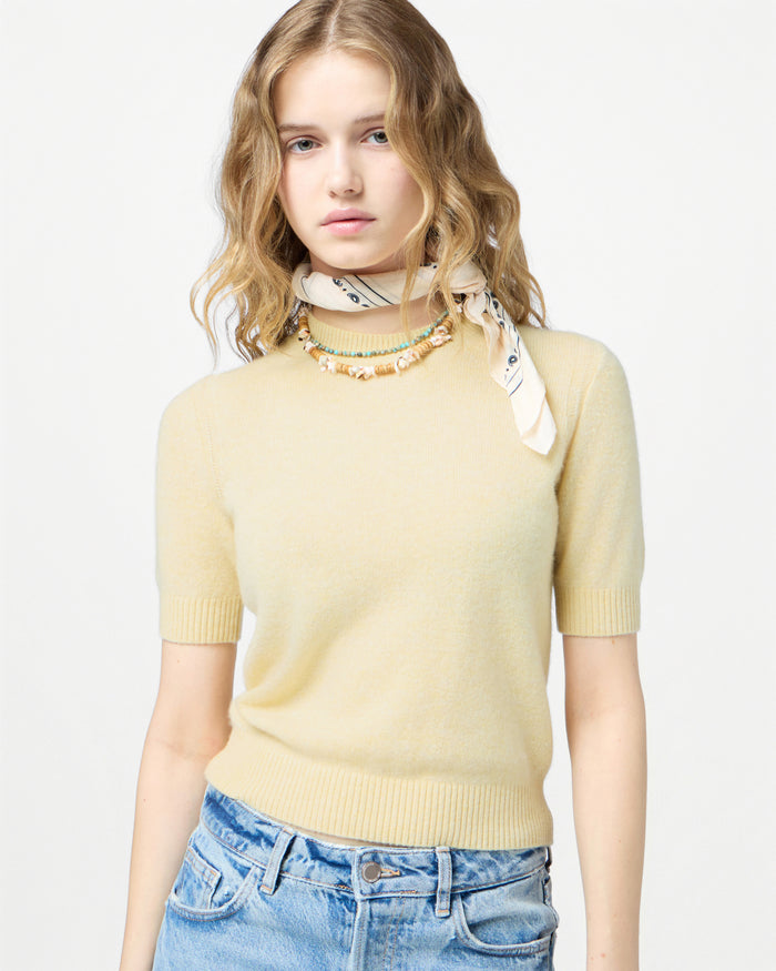 Guest in Residence — Sweater Tee - Butter