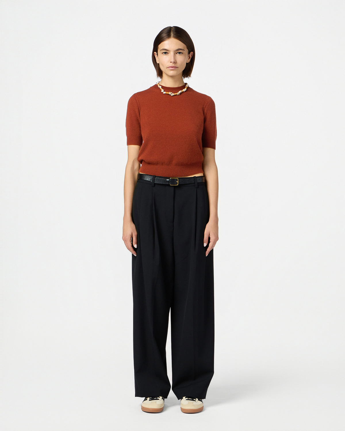 Sweater Tee - Cinnamon