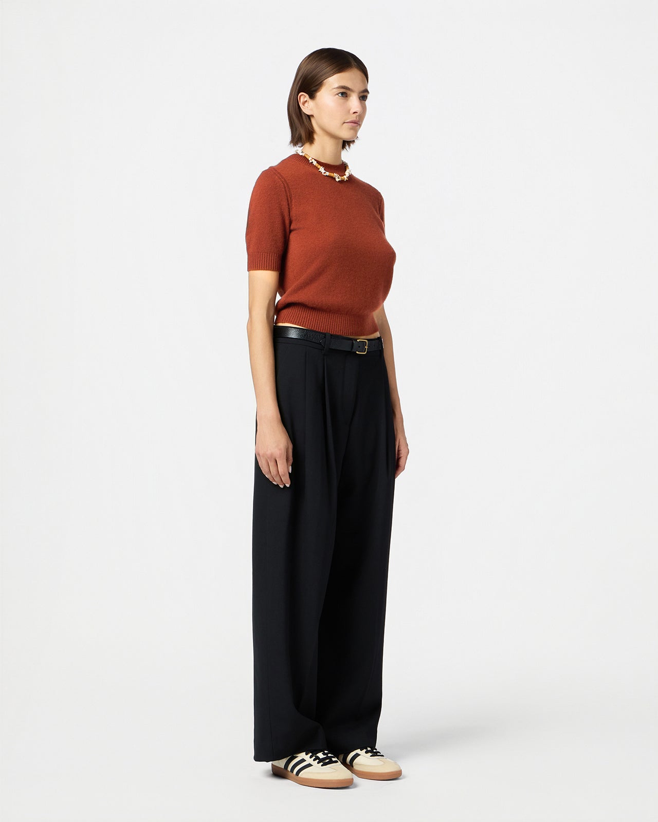 Sweater Tee - Cinnamon