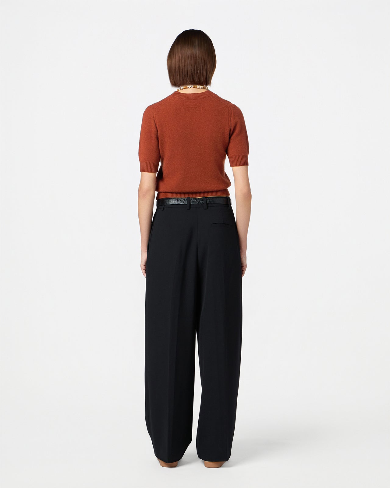 Sweater Tee - Cinnamon