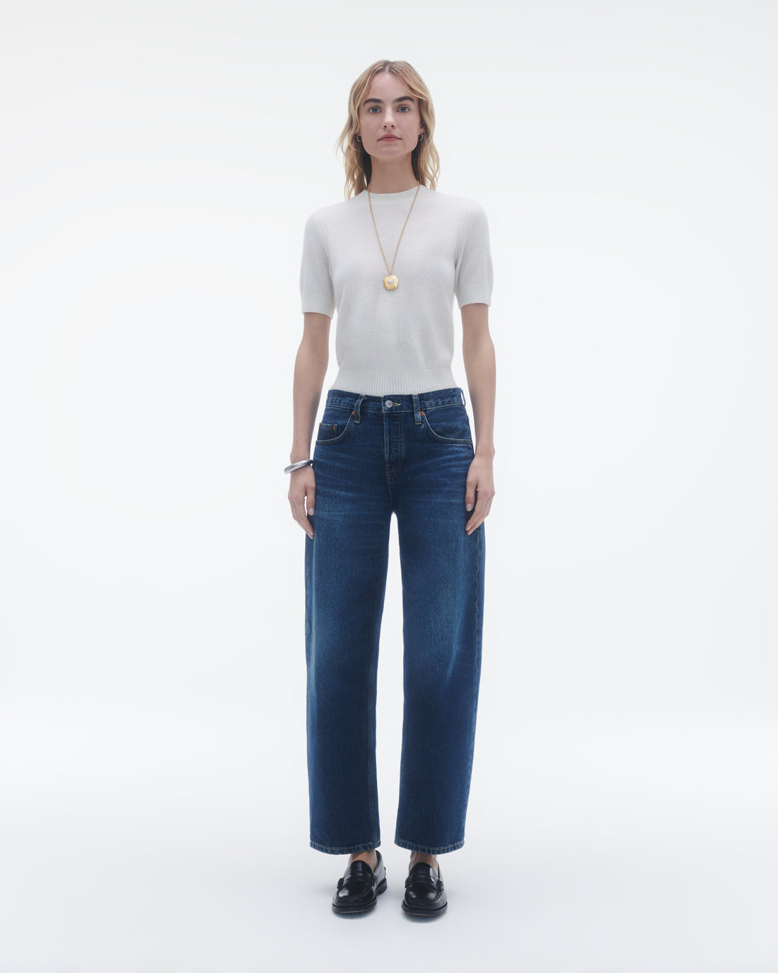 Guest in Residence Sweater Tee - Cream