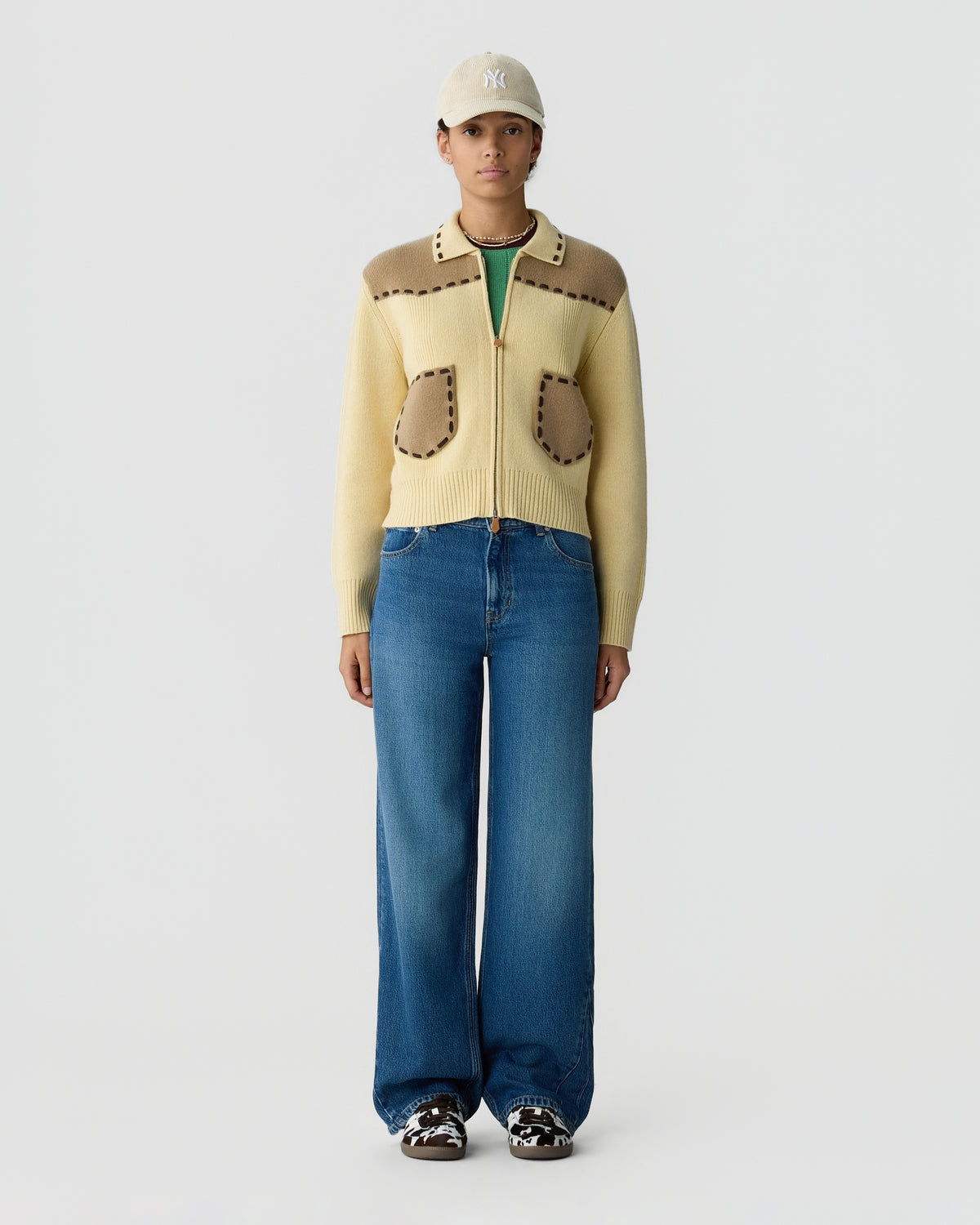 Saddle Up! Jacket - Butter/Camel