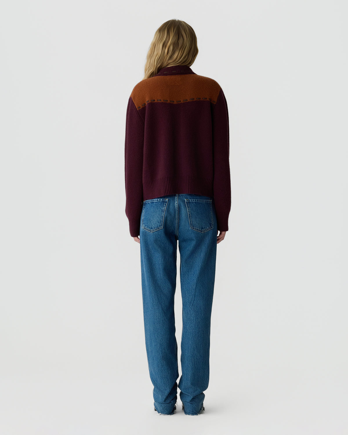 Saddle Up! Jacket - Fig/Burnt Sienna