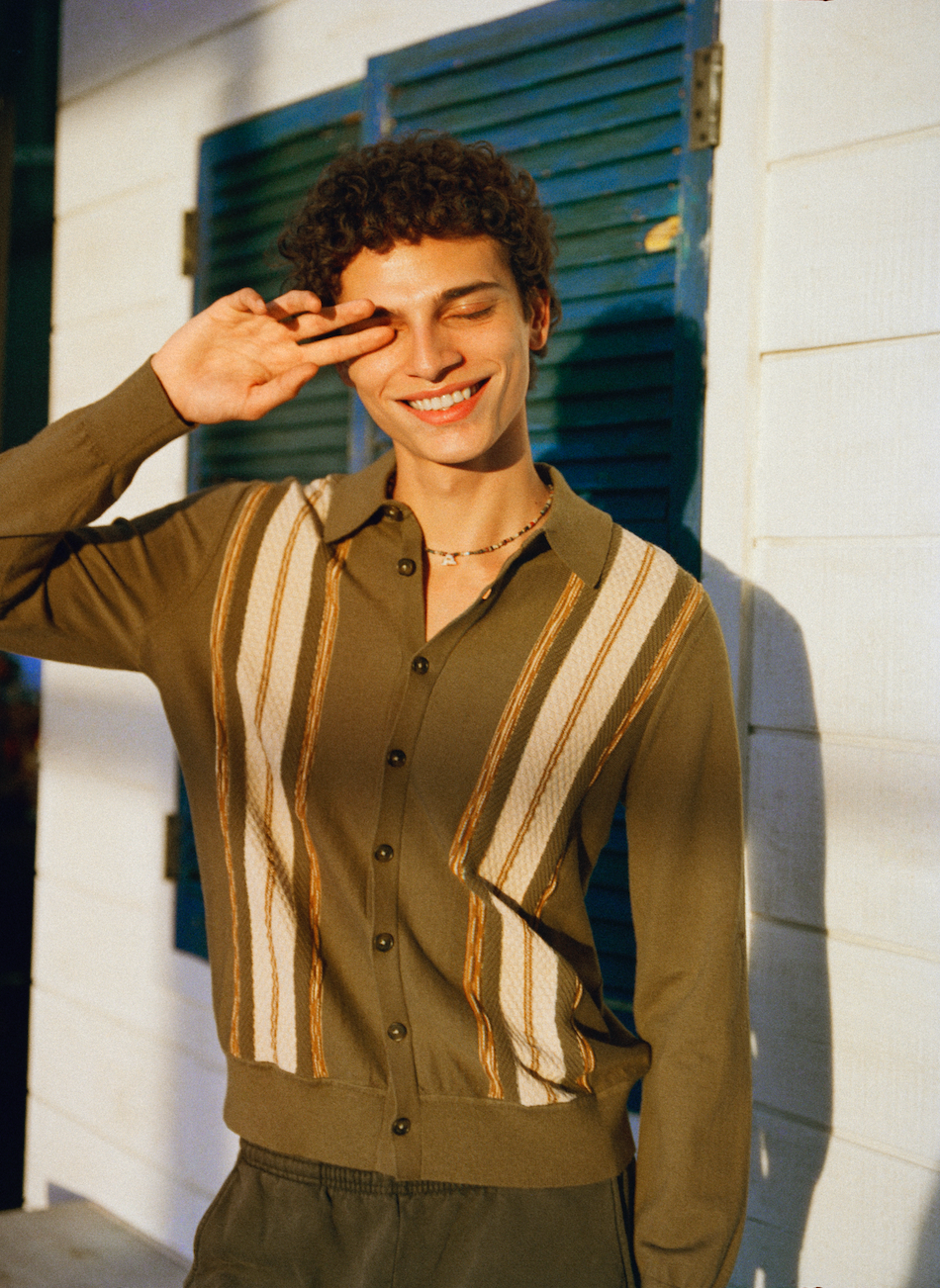 Baja Plaza Shirt - Cypress Combo