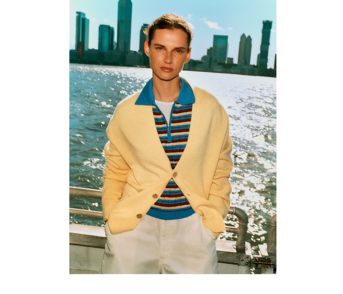Everywear Cardigan - Butter