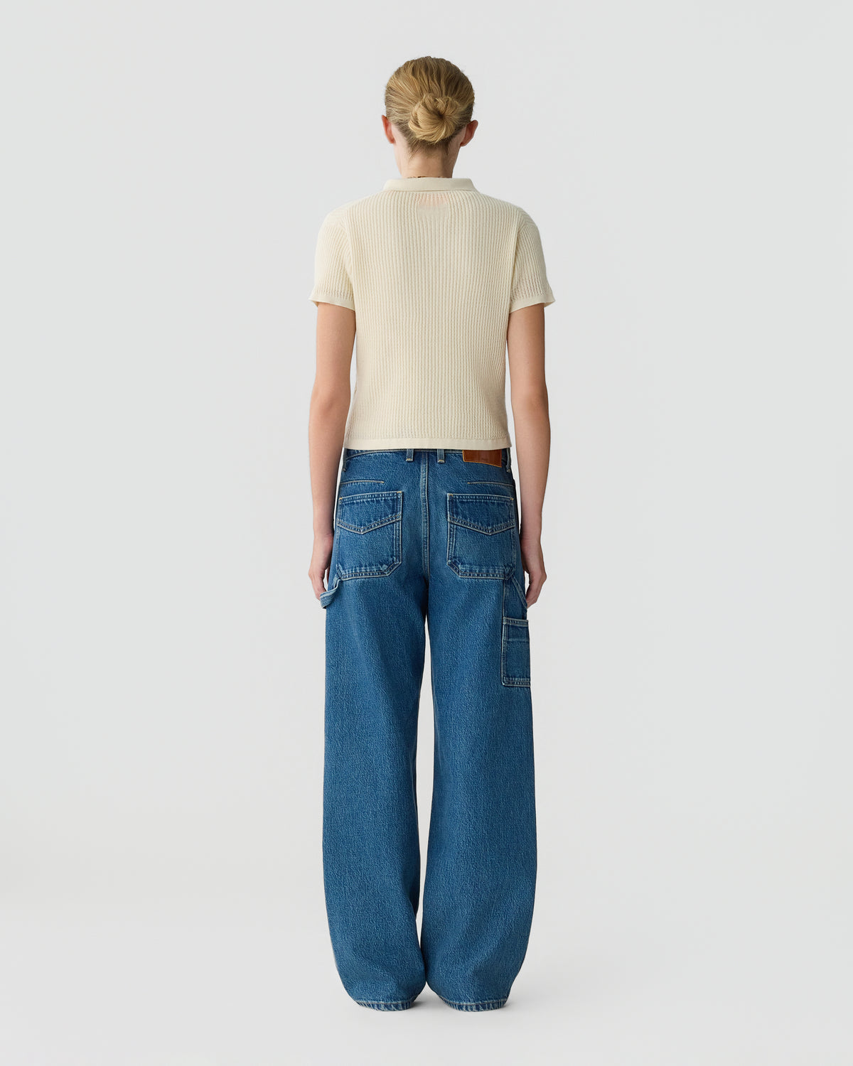 Shrunken Polo - Cream