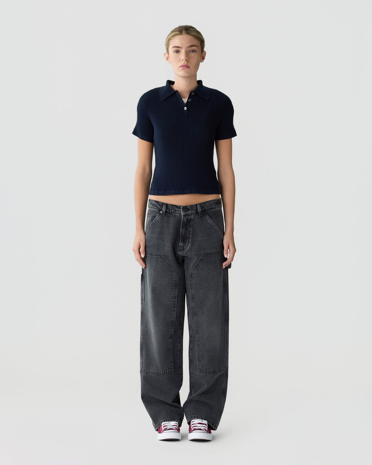 Shrunken Polo - Midnight