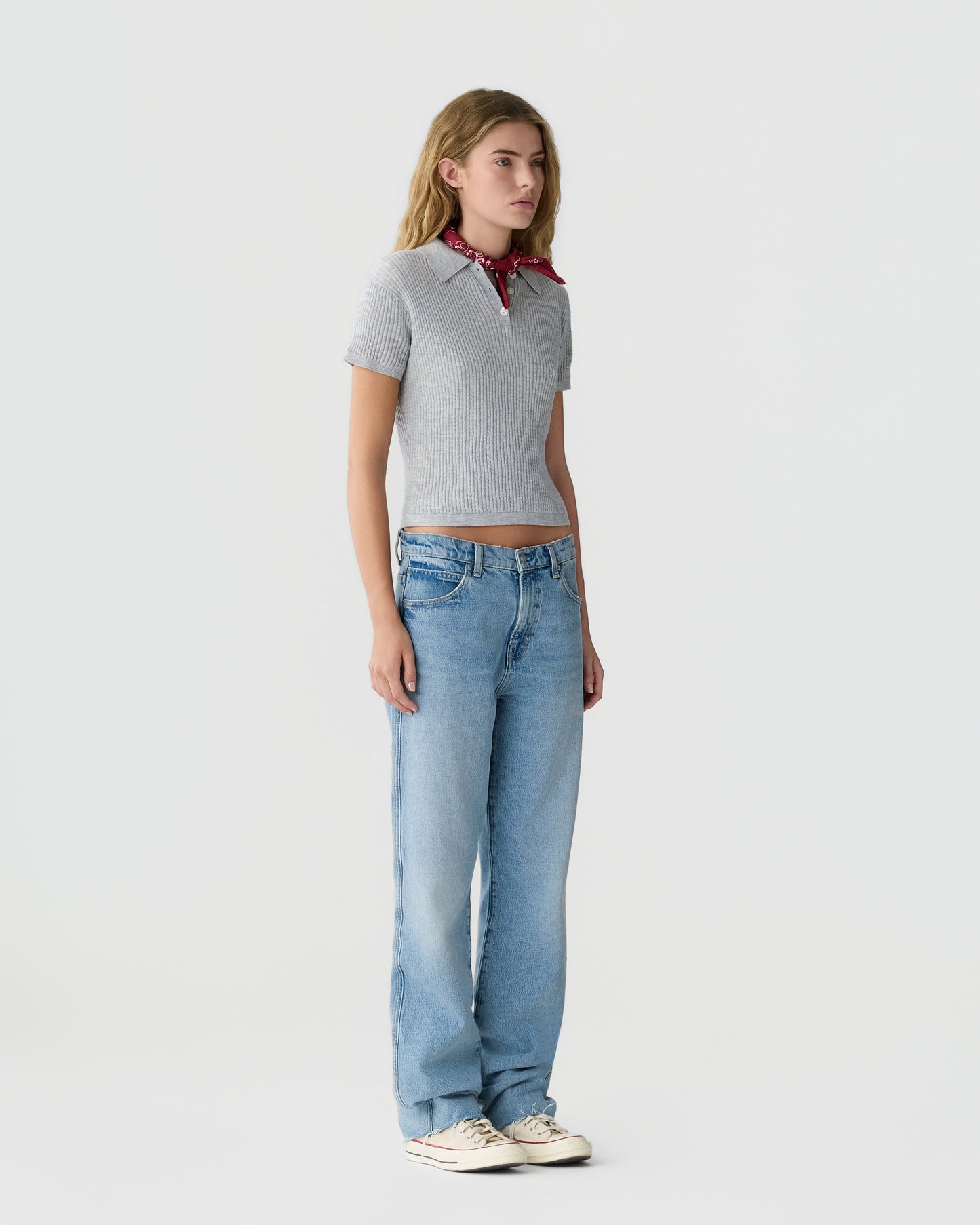 Shrunken Polo - Stone